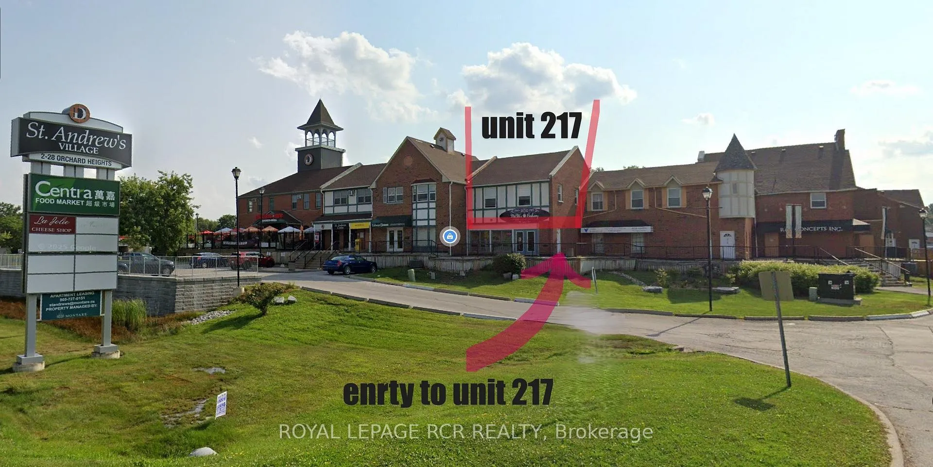 Front of Unit 217, 2 Orchard Heights Boulevard