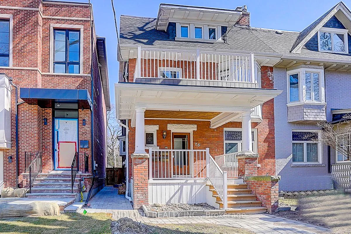Front of Unit Lower Unit, 75 Kendal Avenue