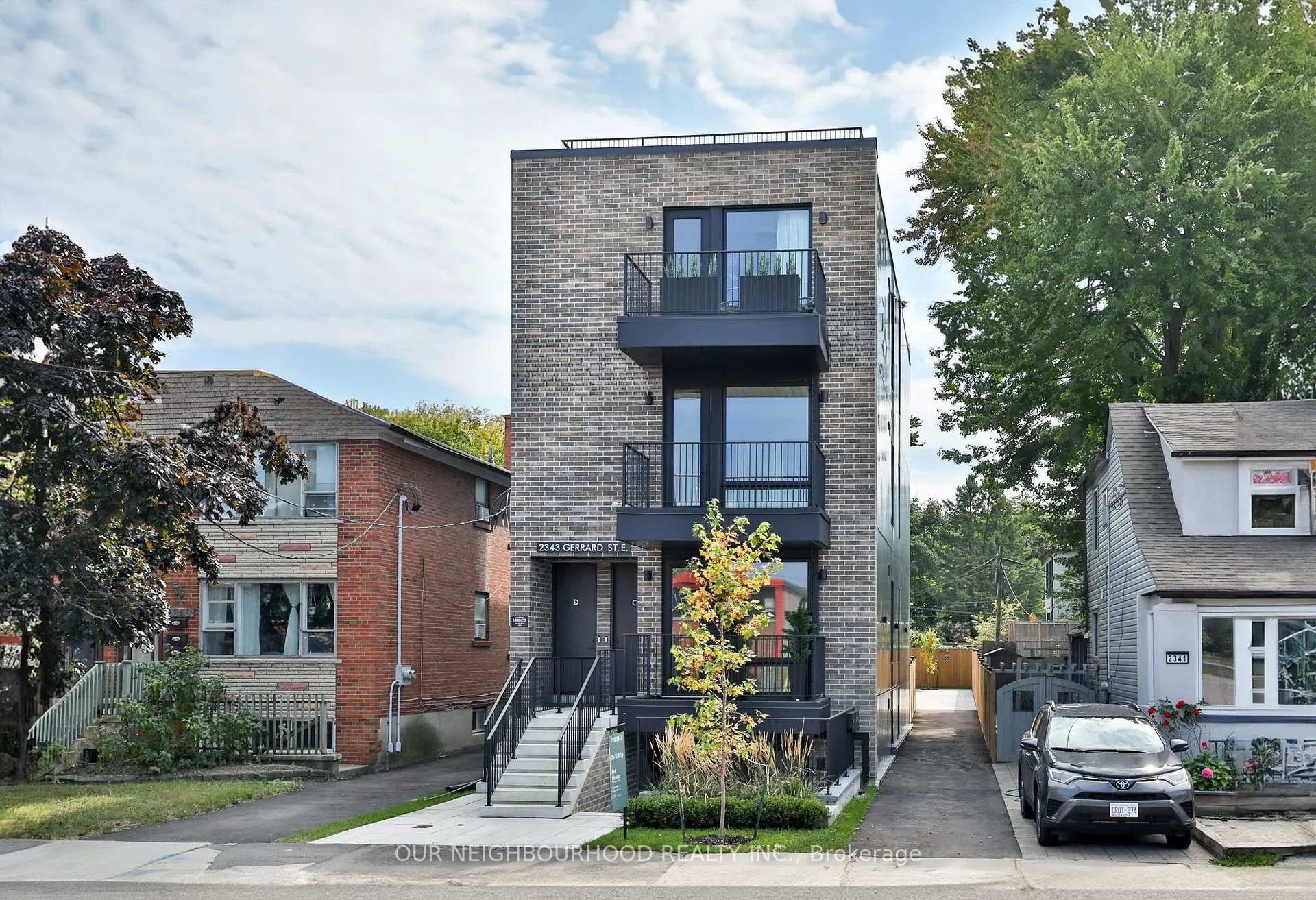 Photo 1 of Unit D, 2343 Gerrard Street, Toronto, East End-Danforth — HOMEH