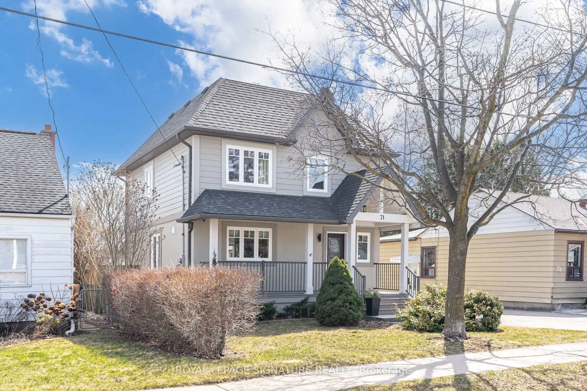Front of 71 Roseland Drive
