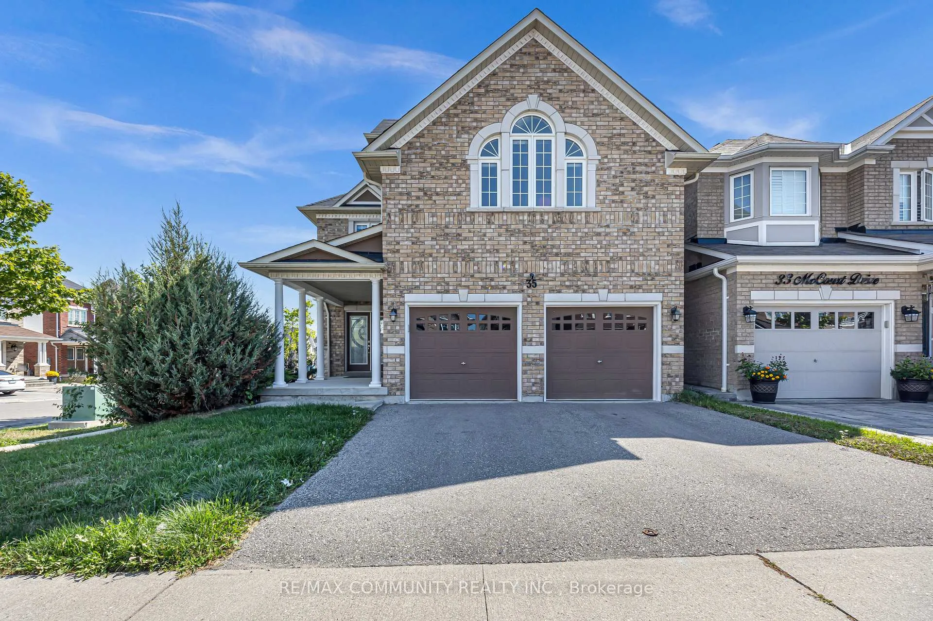 Front of 35 McCourt Drive