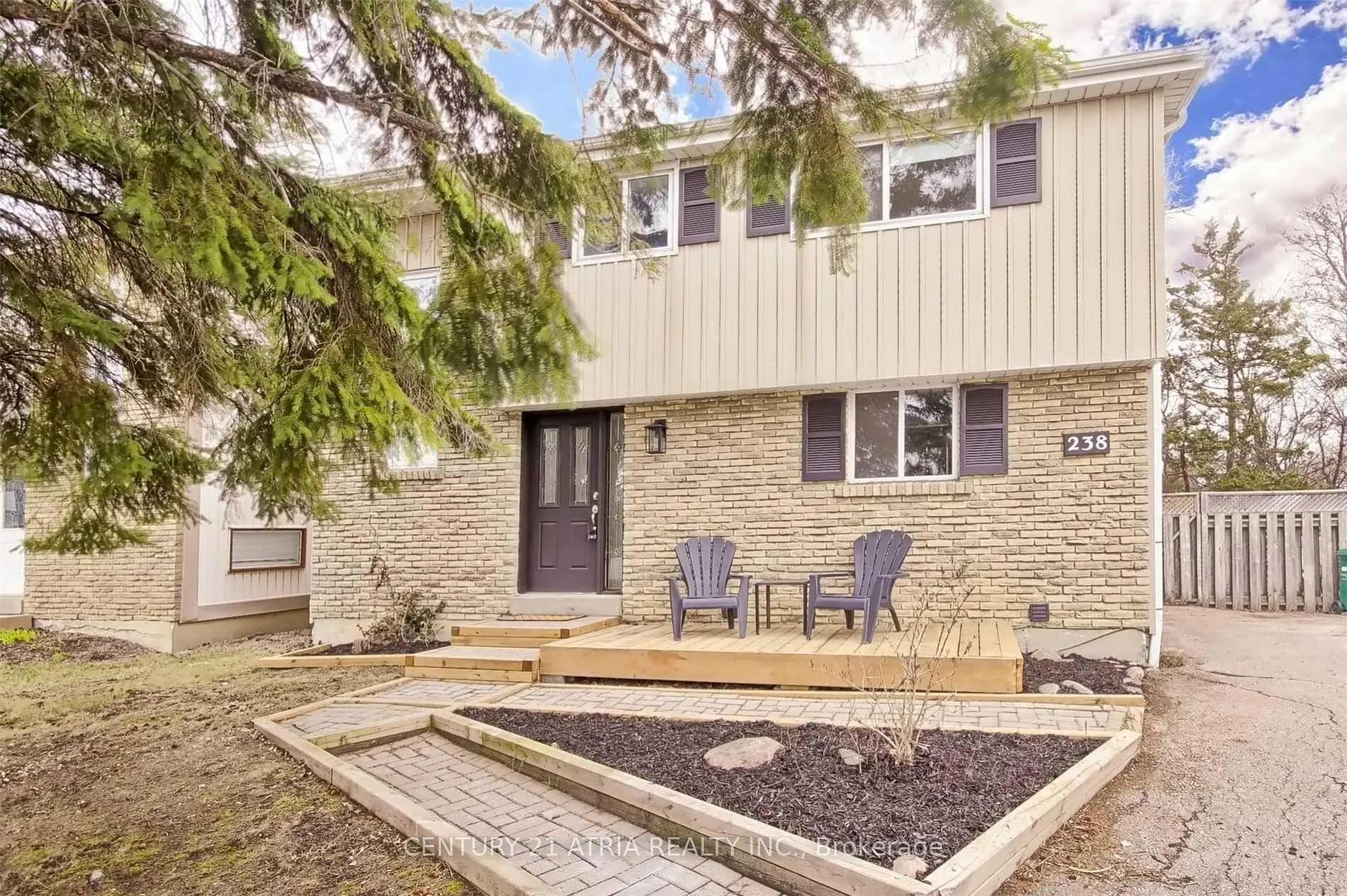 Front of 238 Leavens Court