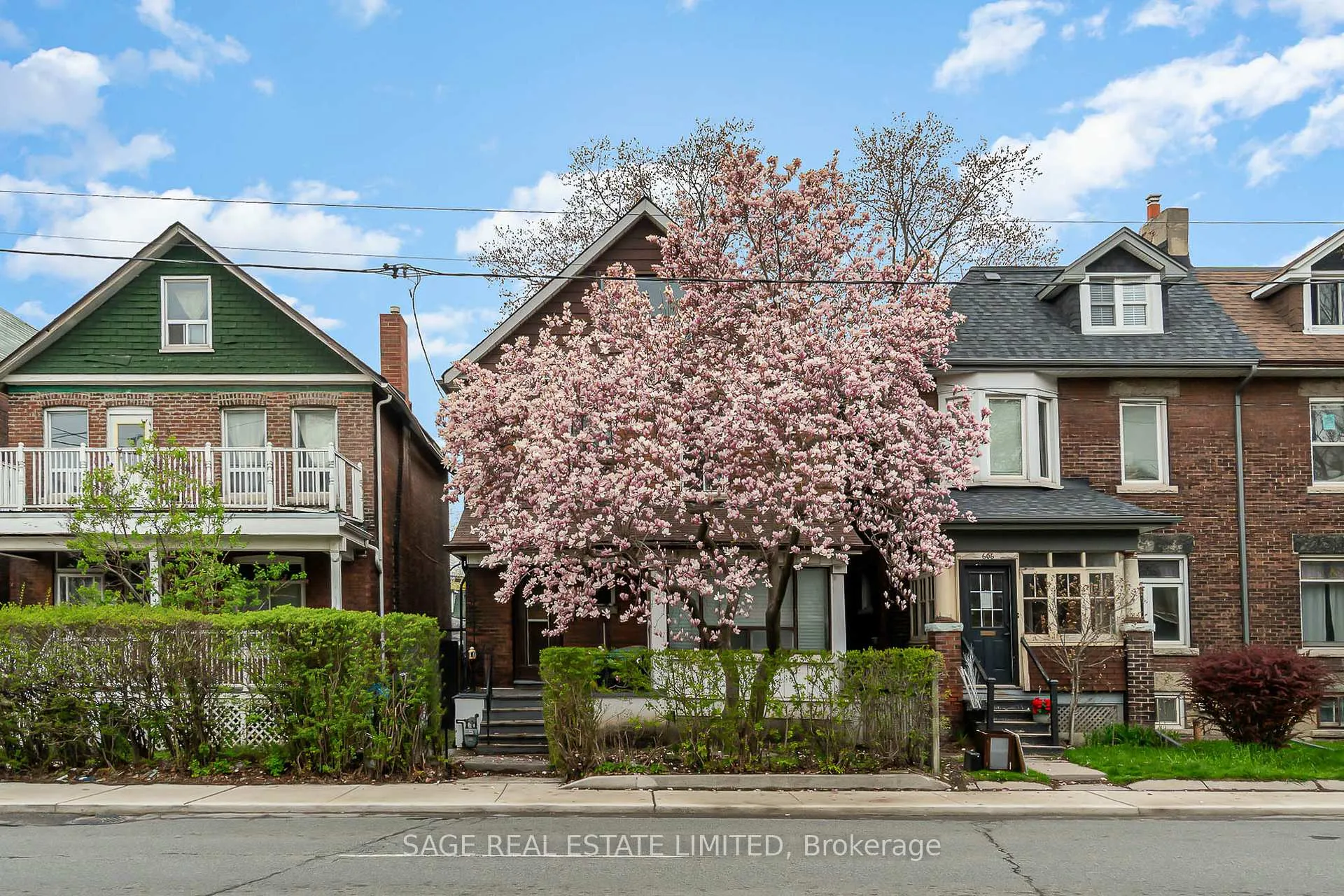 Front of Unit Upper, 604 Ossington Avenue