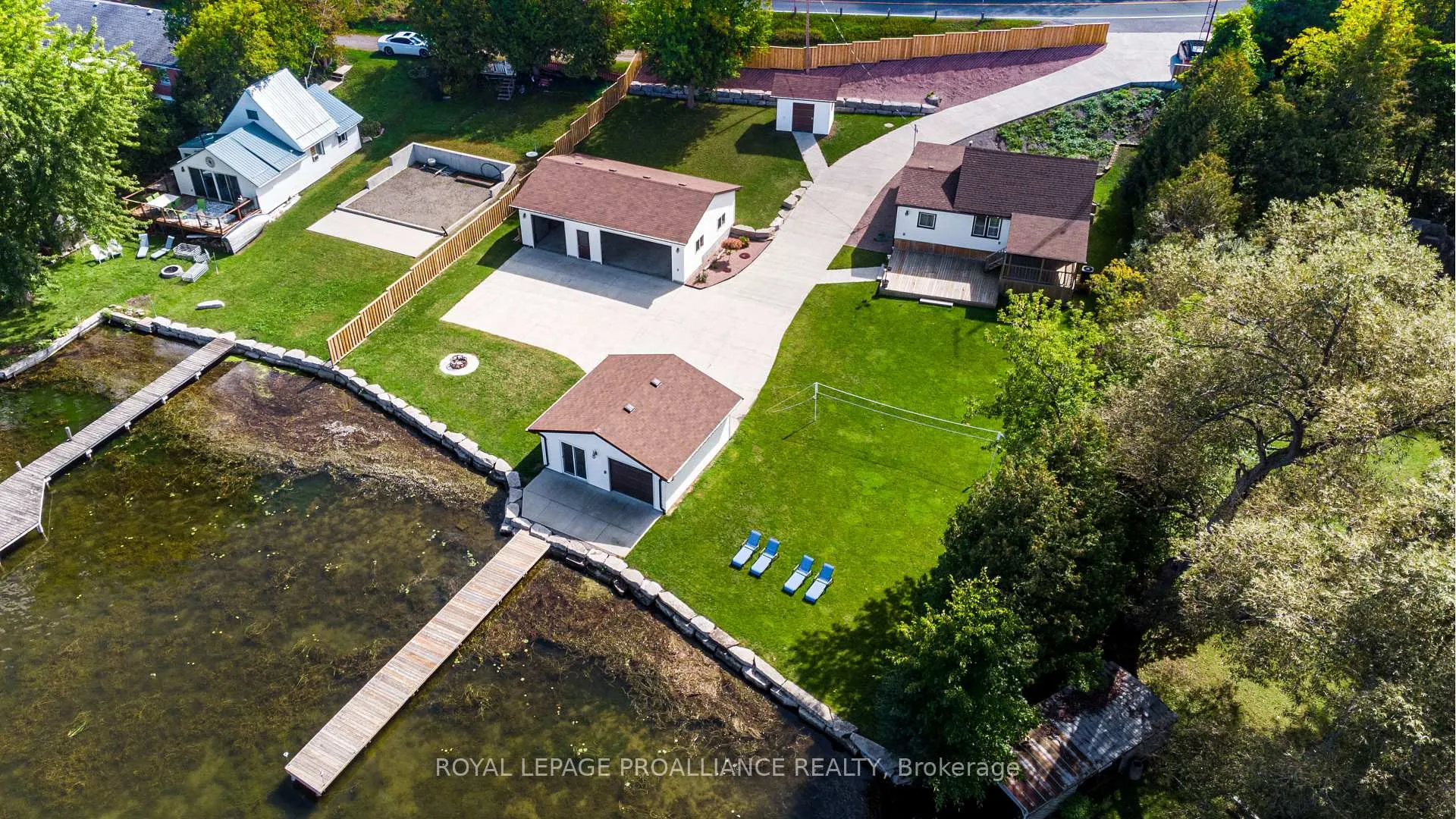 Front of 5304 Rice Lake Scenic Drive