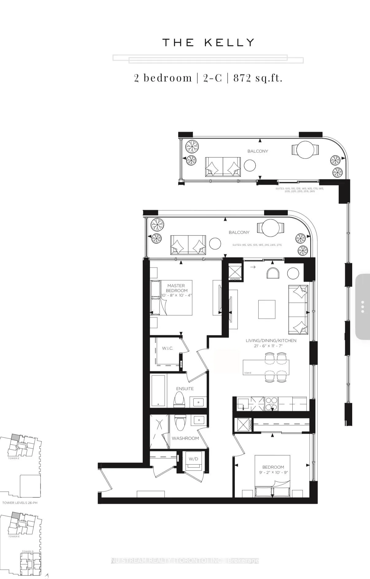 Photo 5 of Unit 2015, 56 Andre De Grasse Street, Markham, Unionville — HOMEH