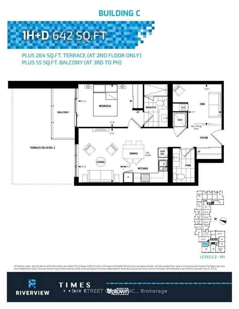 Photo 4 of Unit Ph07, 38 Water Walk Drive, Markham, Unionville — HOMEH
