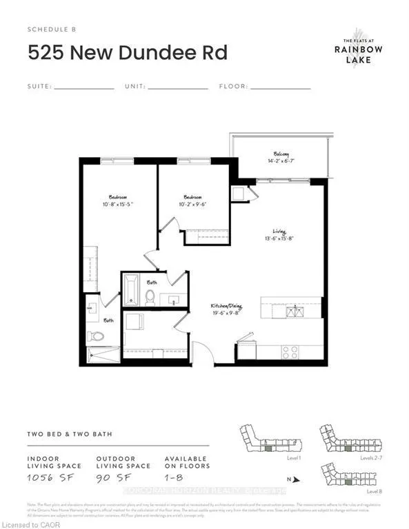 Photo 2 of Unit 715, 525 New Dundee Road, Kitchener — HOMEH