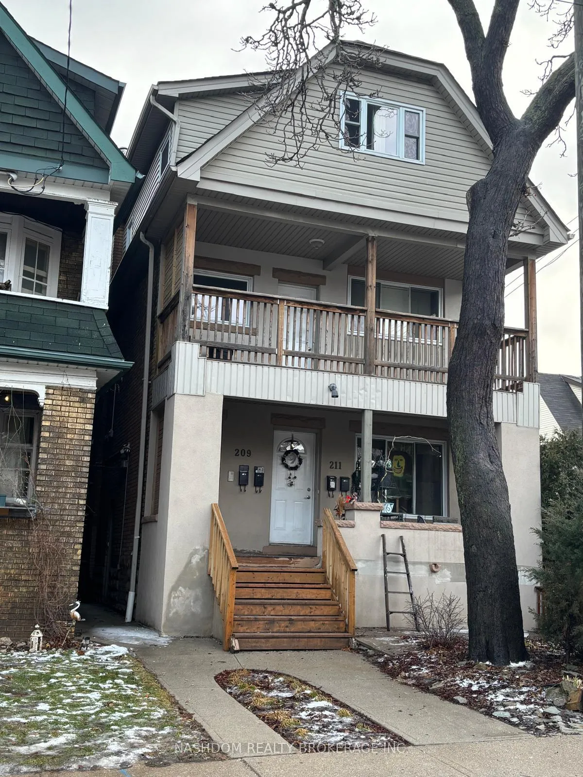 Front of Unit Lower, 209 Balsam Avenue S