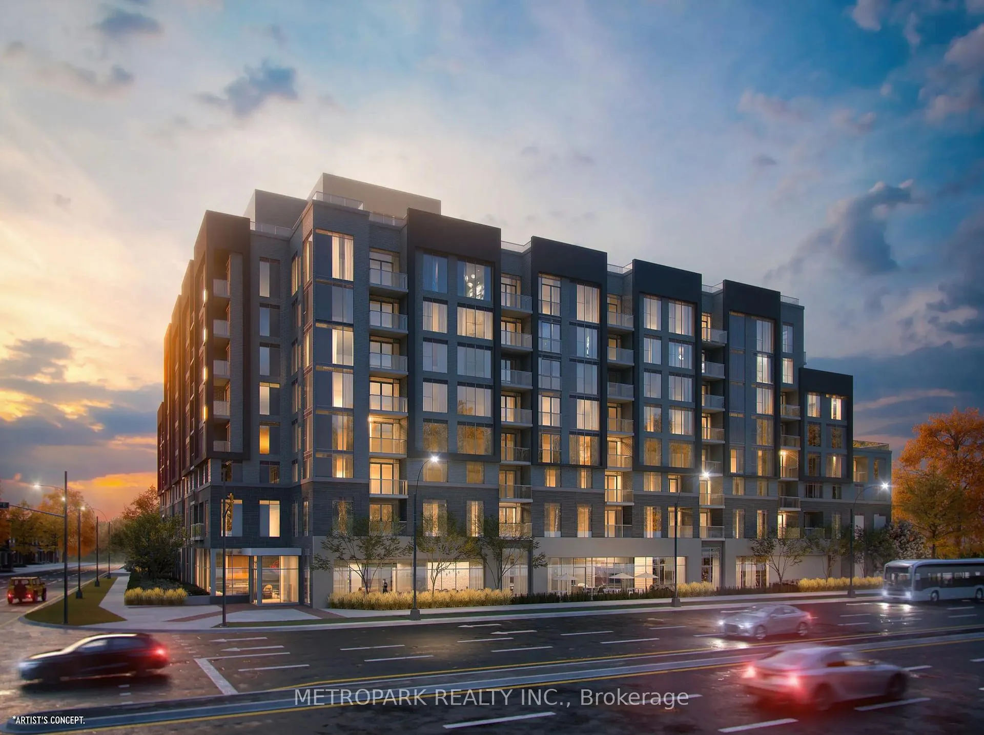 Front of Unit 714, 412 Silver Maple Road