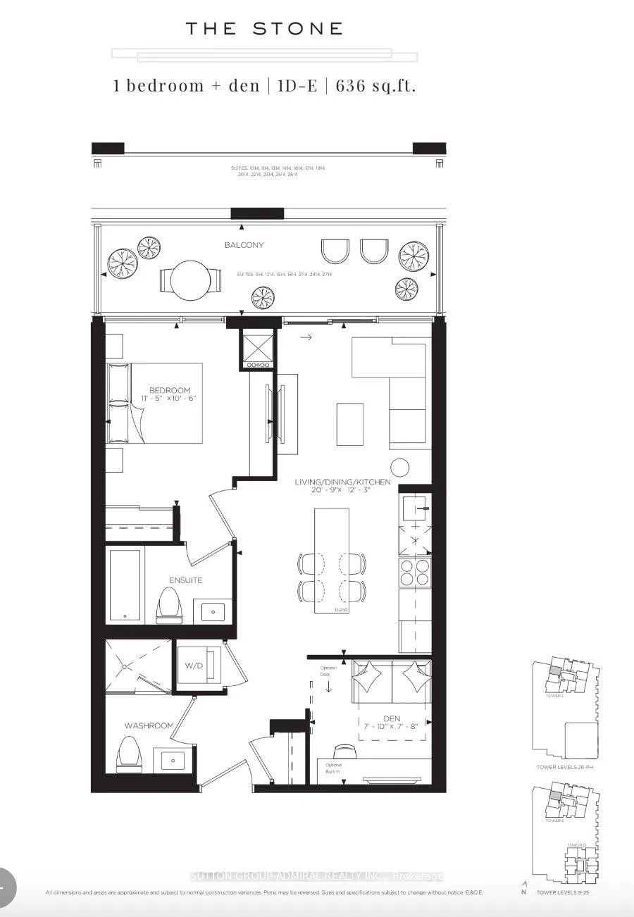 Photo 15 of Unit 2414, 56 Andre De Grasse Street, Markham, Unionville — HOMEH