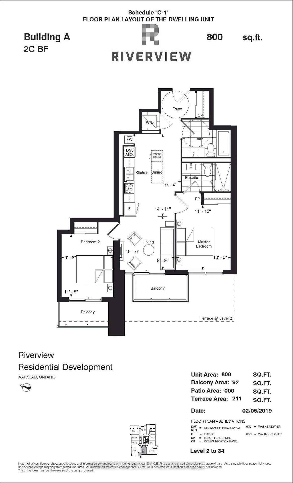 Photo 7 of Unit 3006, 8 Water Walk Drive, Markham, Unionville — HOMEH