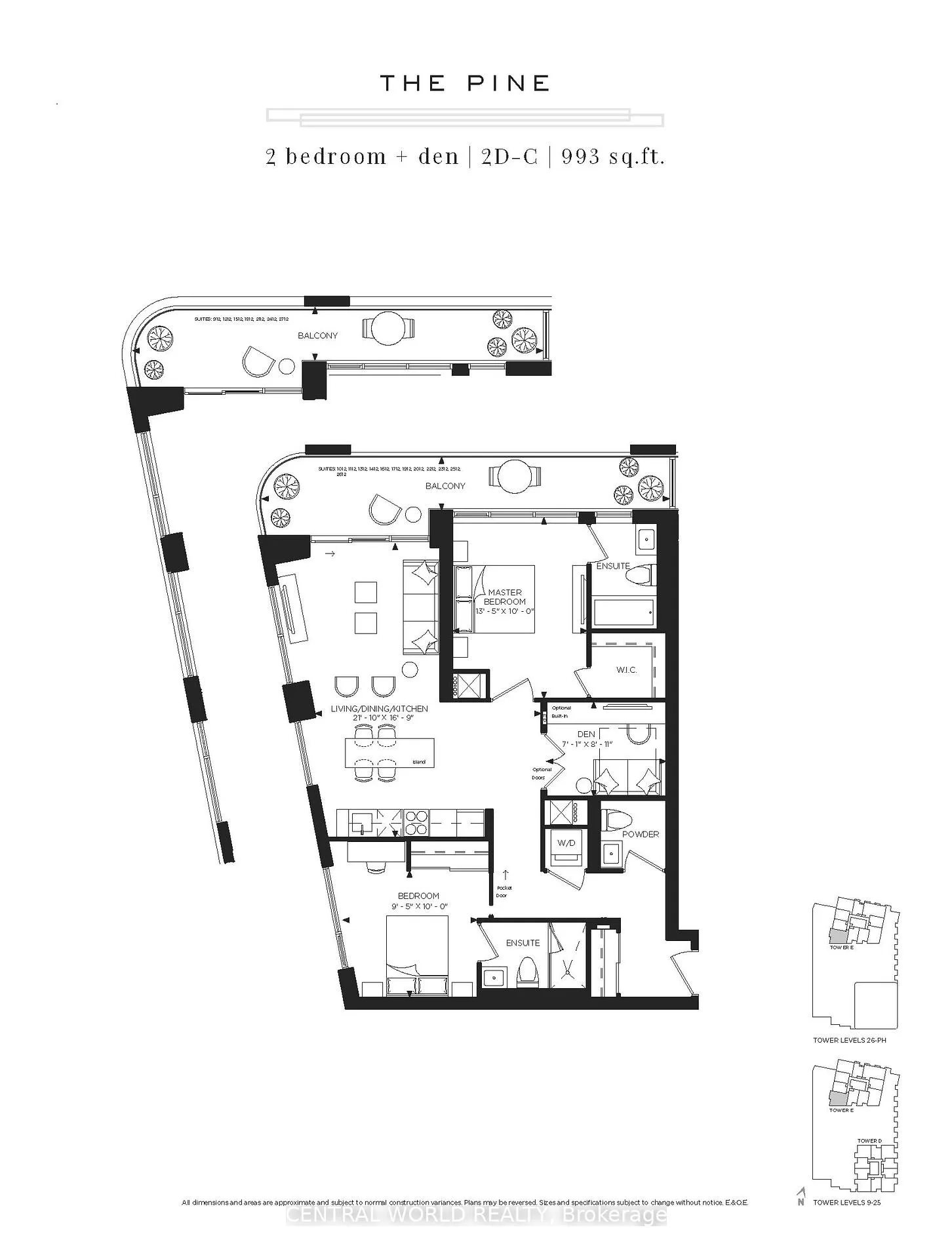 Photo 14 of Unit 2012, 56 Andre de Grasse Street, Markham, Unionville — HOMEH
