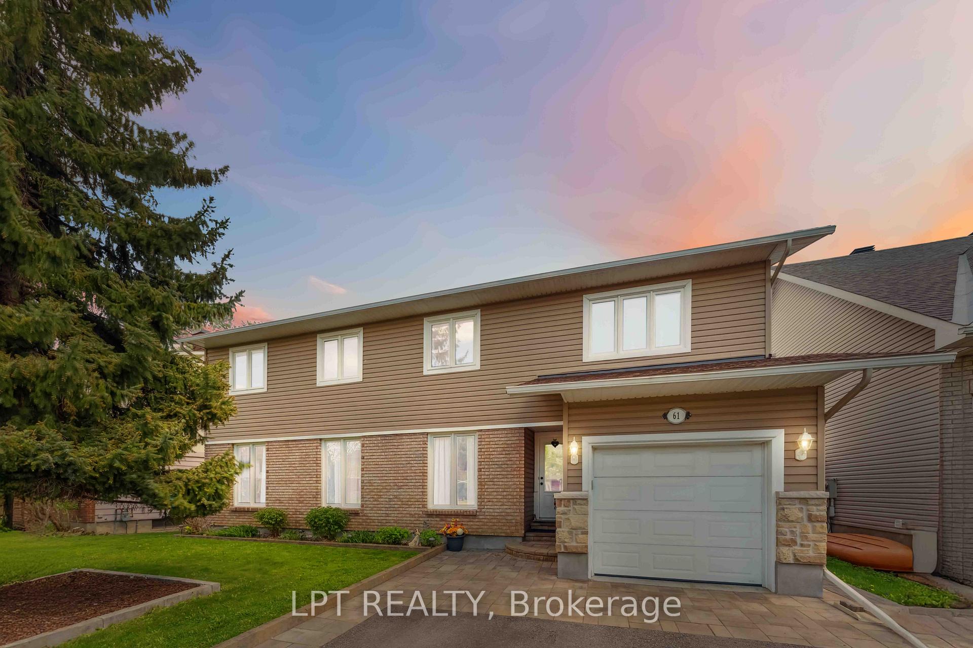 Front of 61 Fieldgate Drive