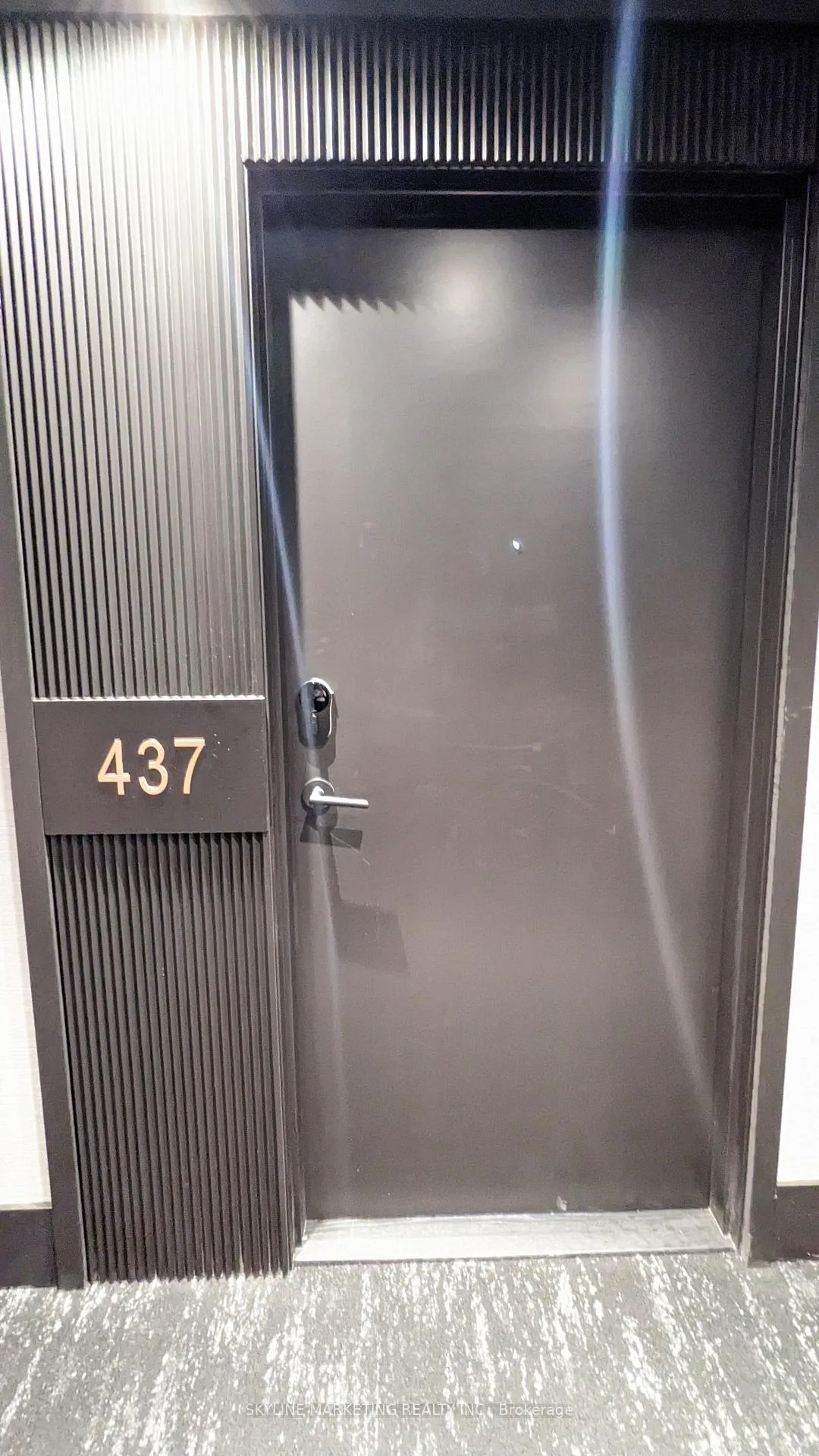 Front of Unit 437, 2450 Old Bronte Road
