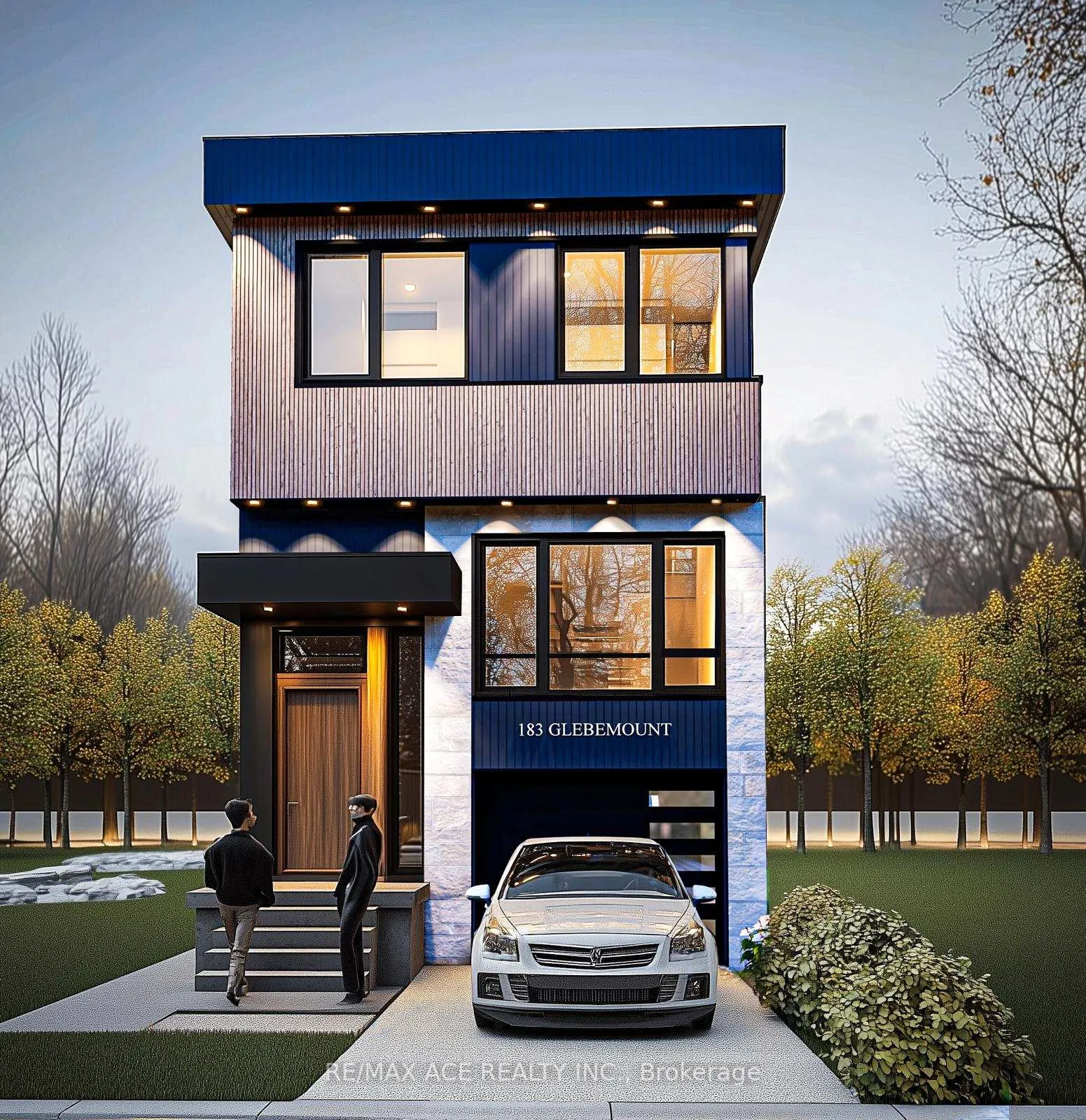 Front of 183 Glebemount Avenue