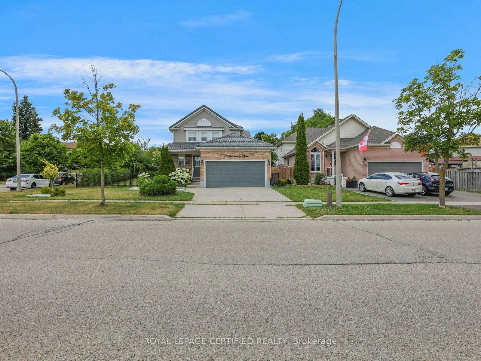 Front of 209 Briarmeadow Drive