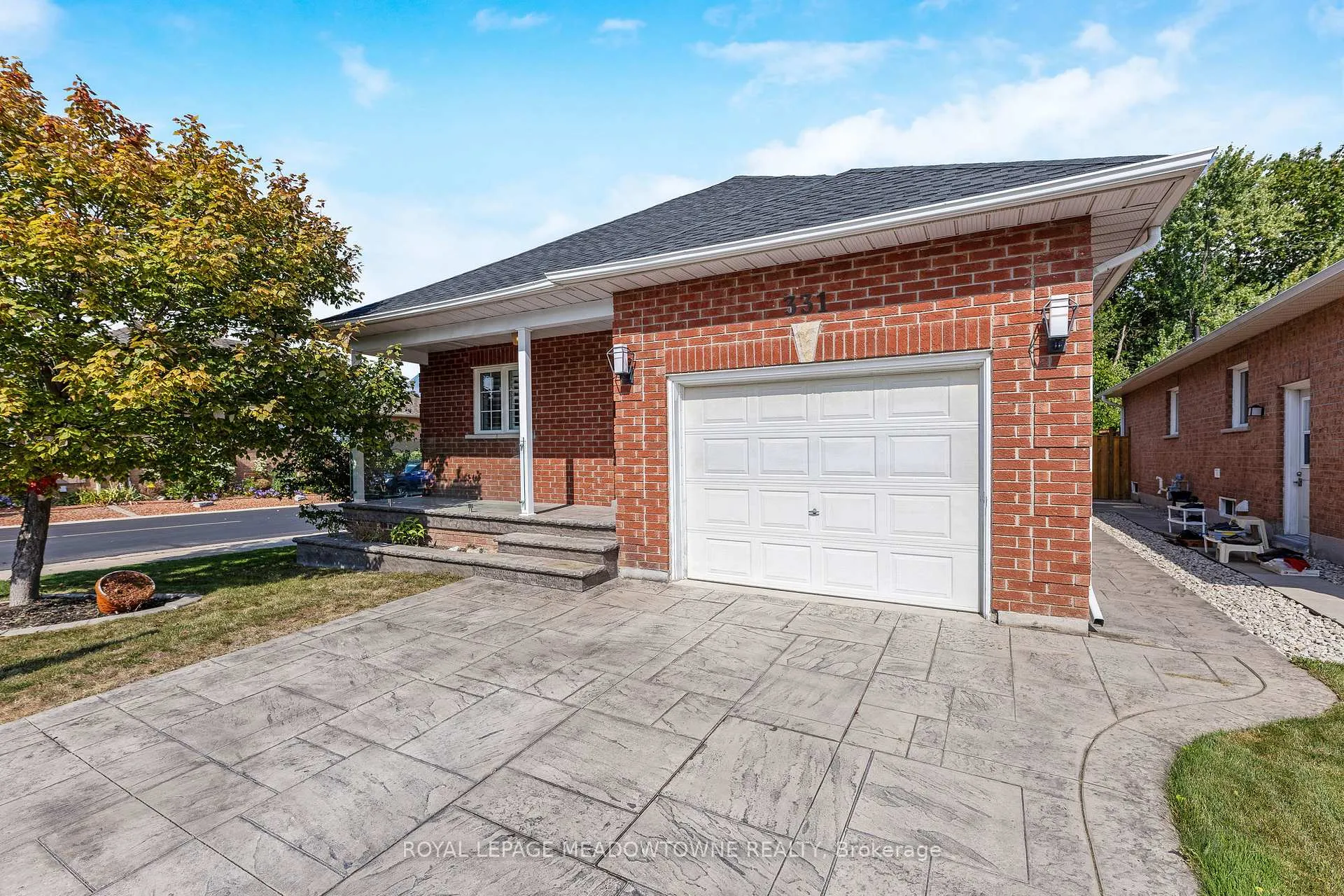Front of 331 Centennial Forest Drive