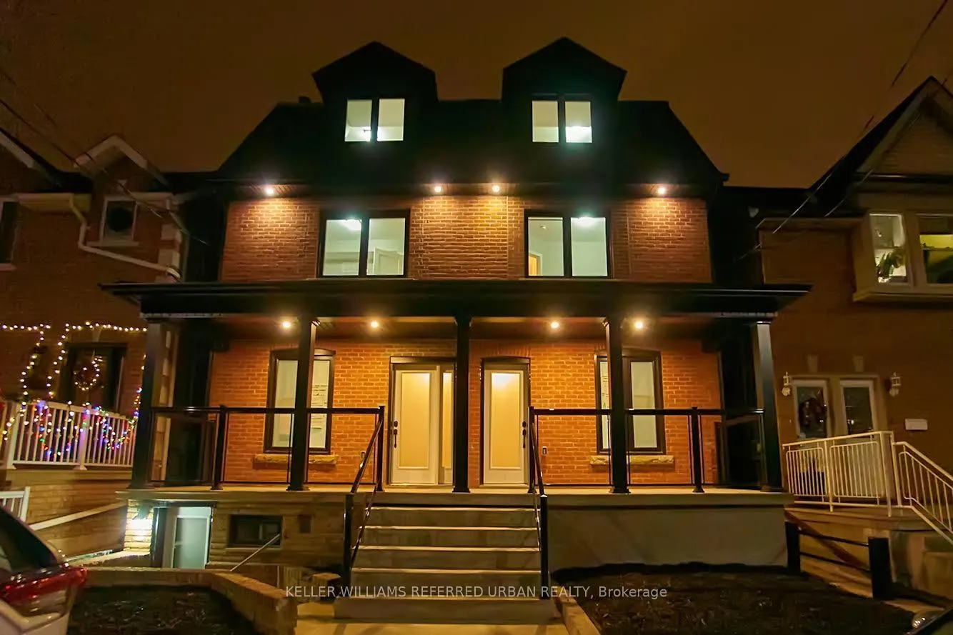 Front of Unit Upper, 911 Dovercourt Road