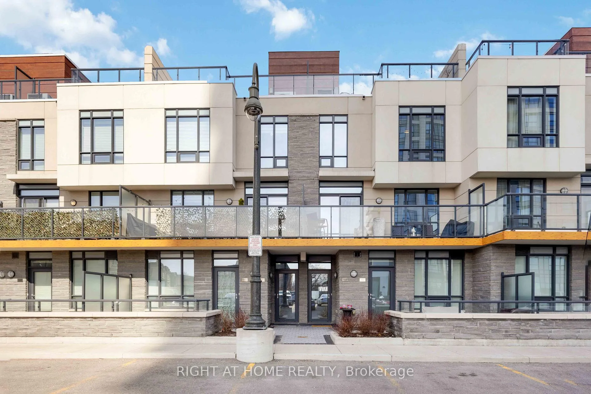 Front of Unit Th 8, 1245 Bayly Street