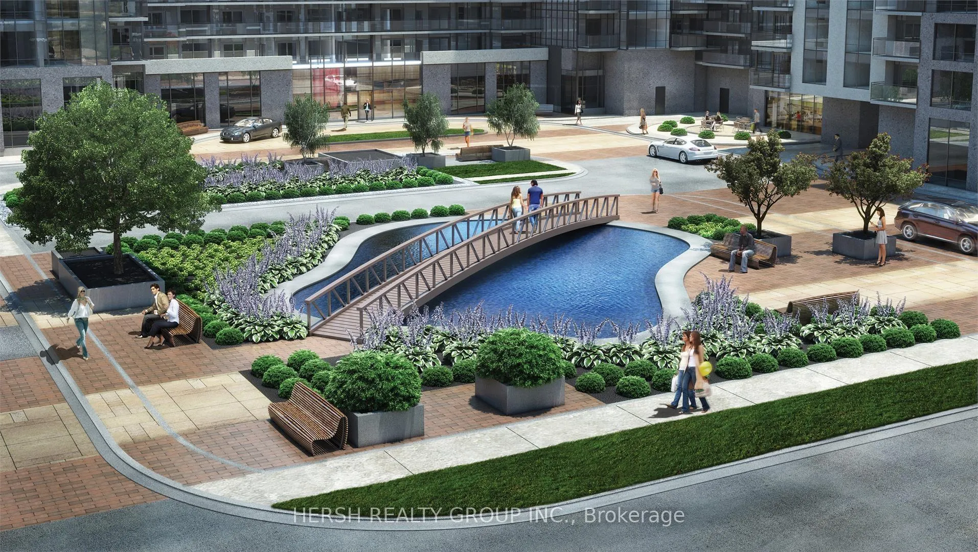 Front of Unit 1108, 10 Meadowglen Place