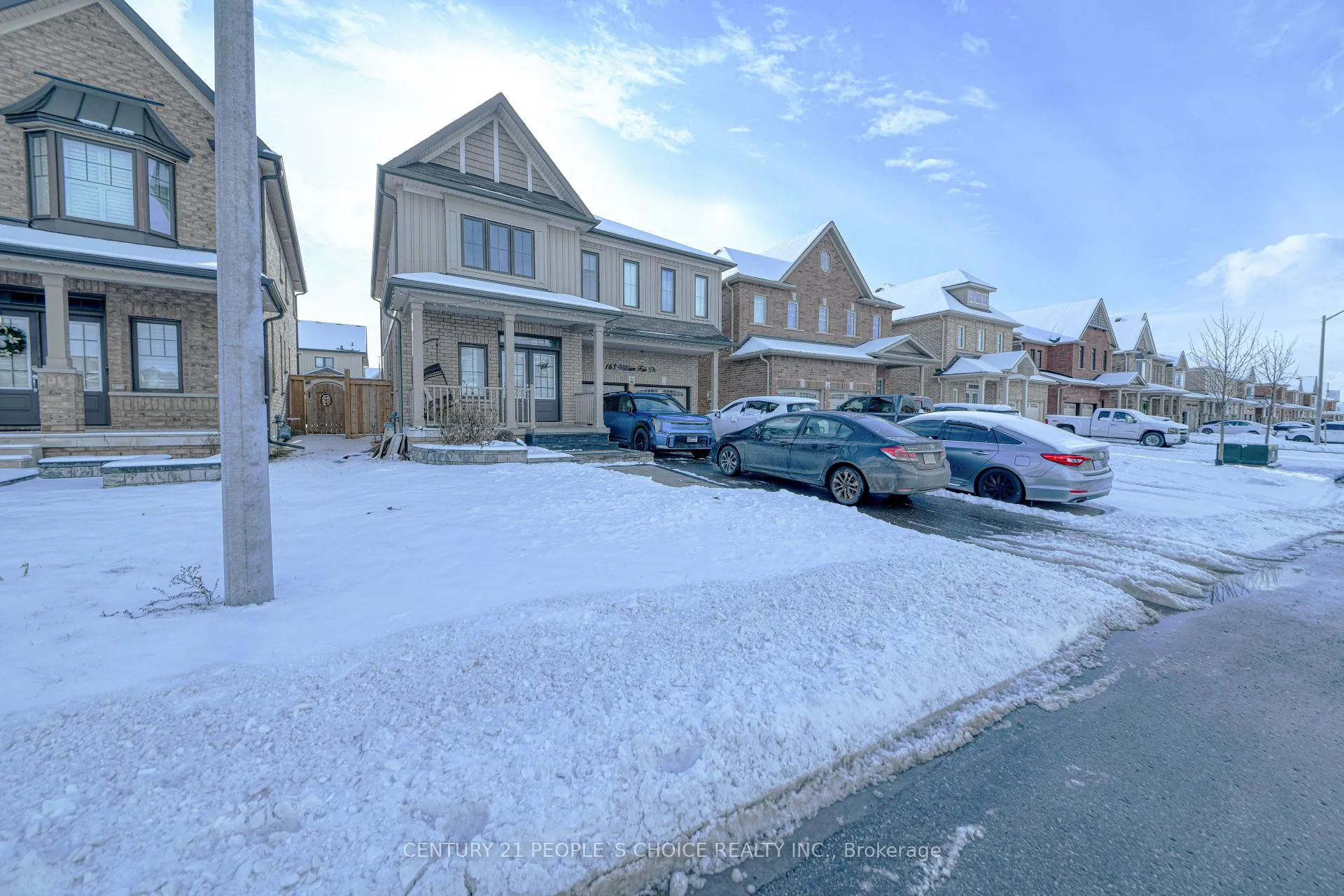 Front of 163 William Fair Drive