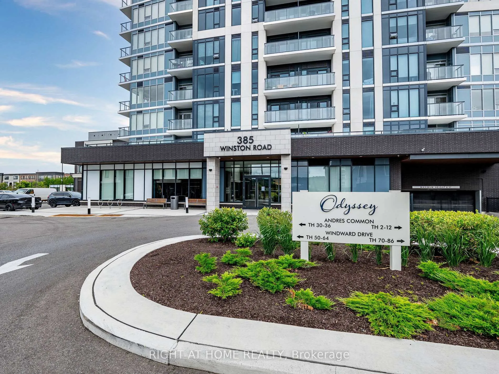 Front of Unit 804, 385 Winston Road