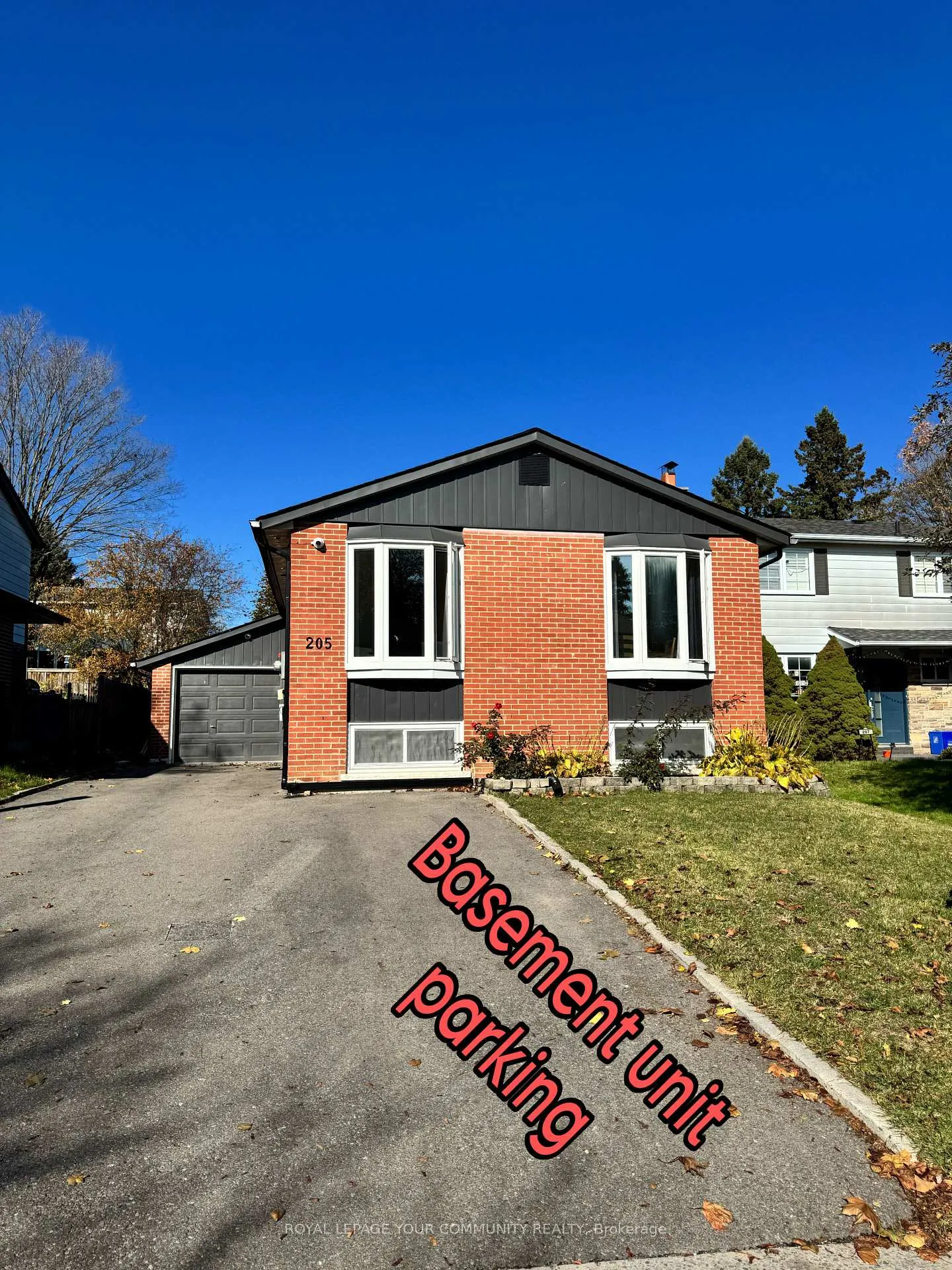 Front of 205 Talbot Crescent