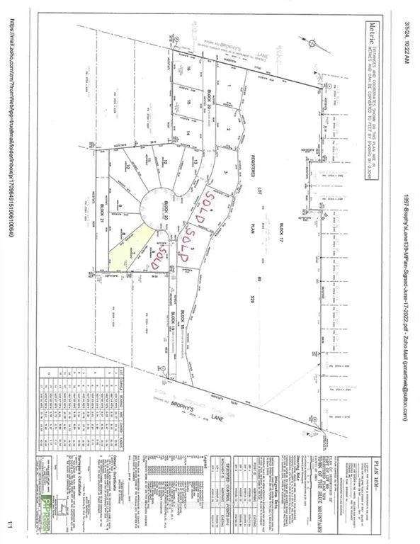 Front of Unit Lot #7, 139 Brophy'S Lane