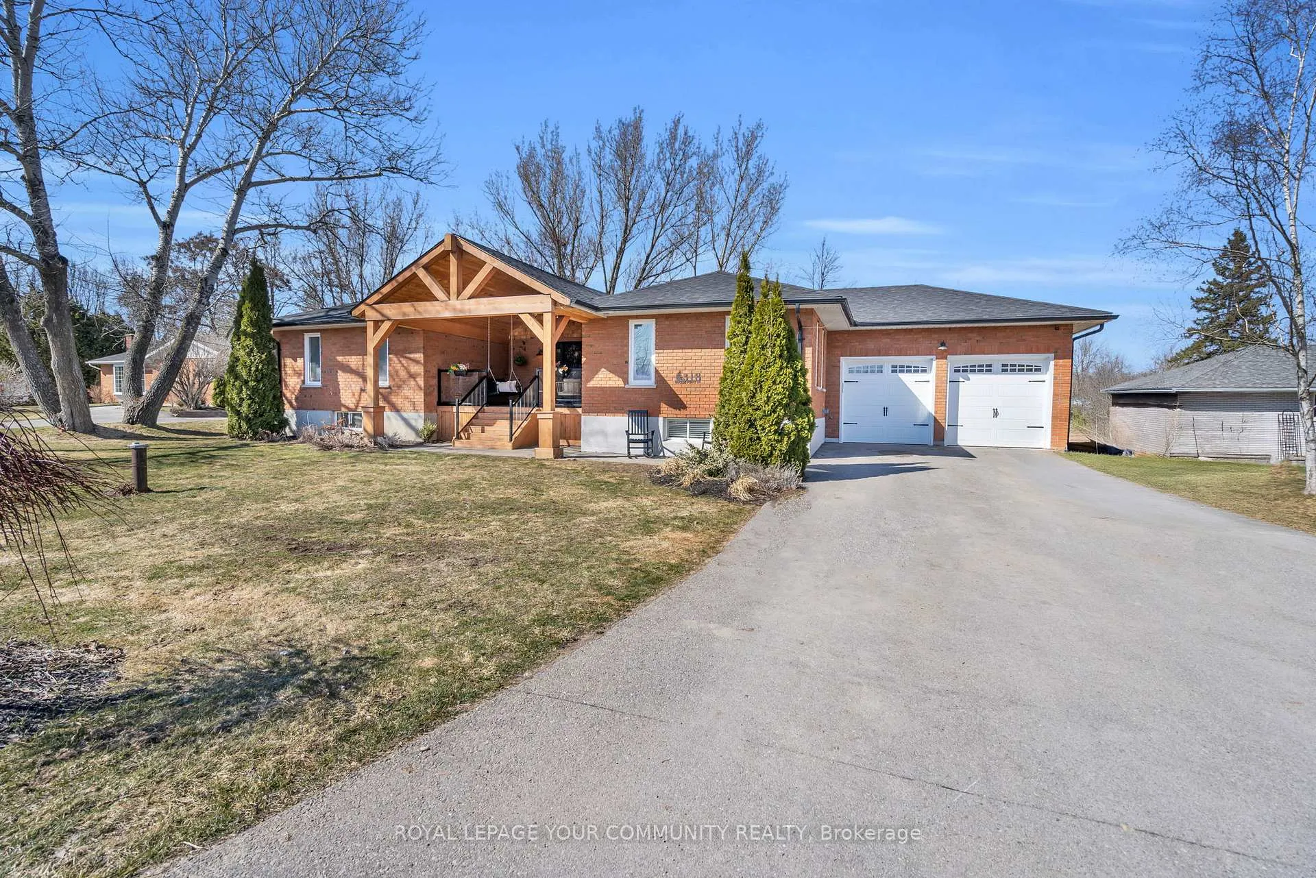 Front of 318 Duclos Point Road