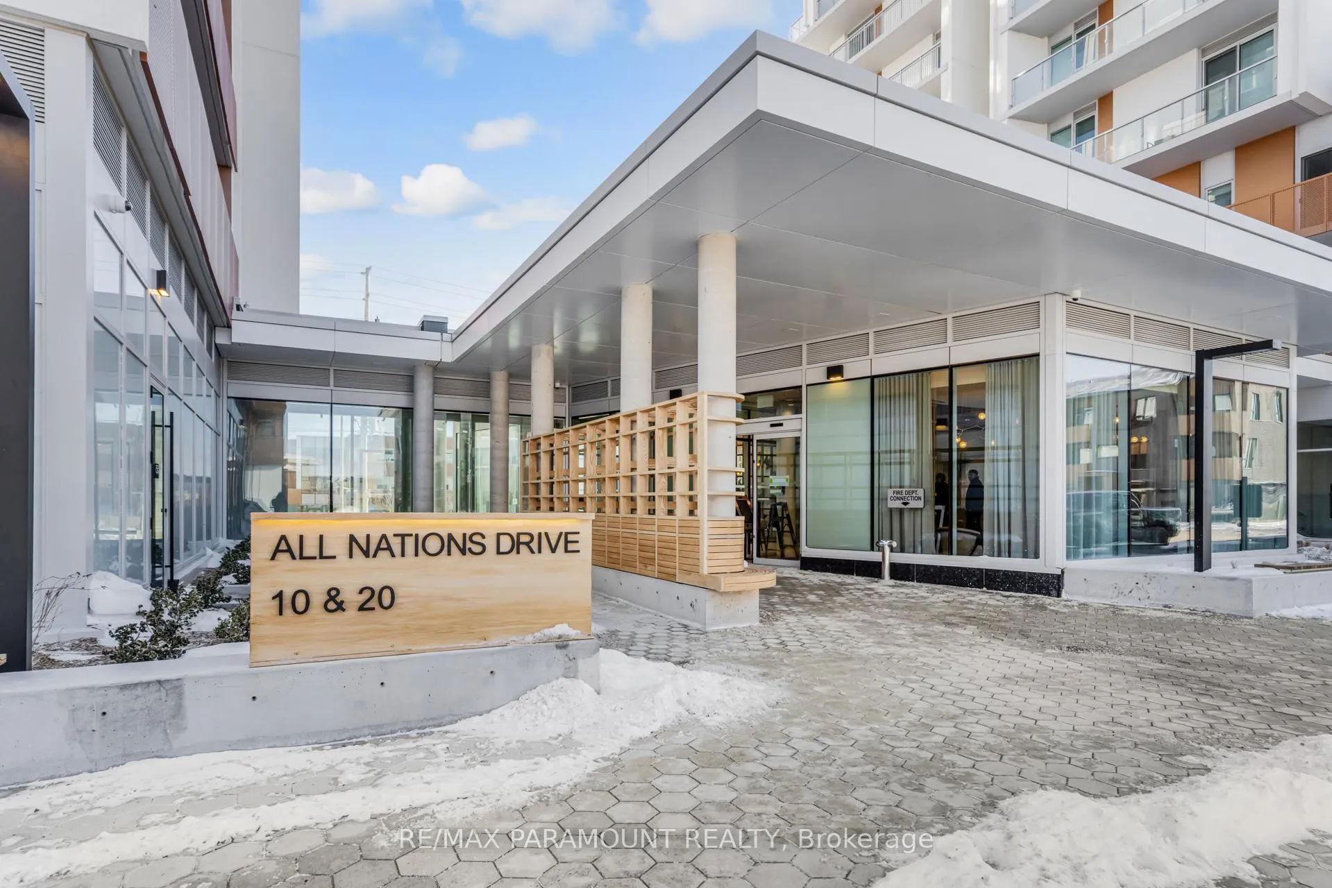 Front of Unit 518, 20 All Nations Drive