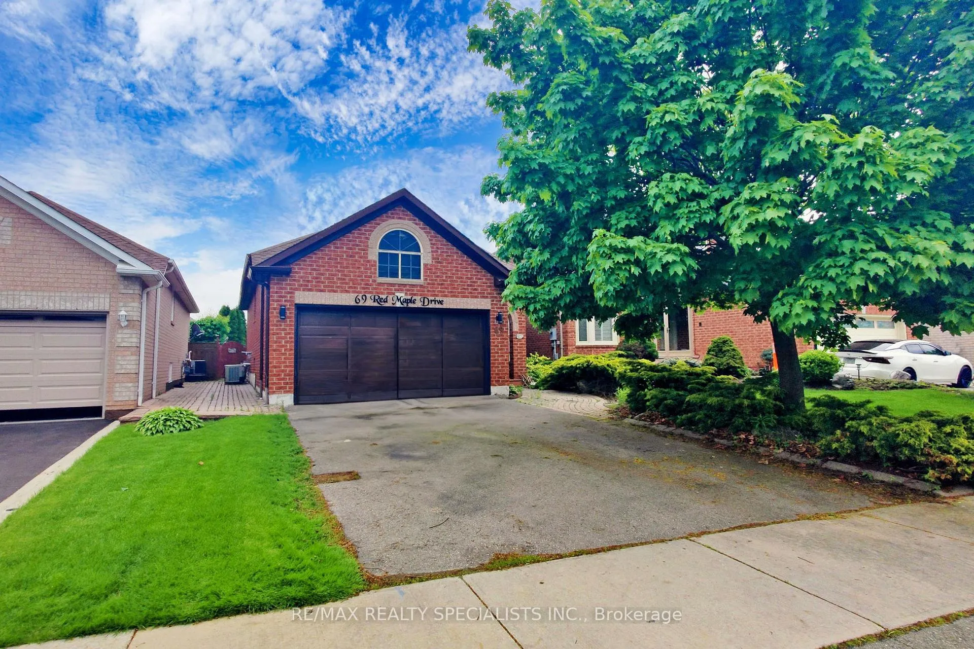 Front of 69 Red Maple Drive