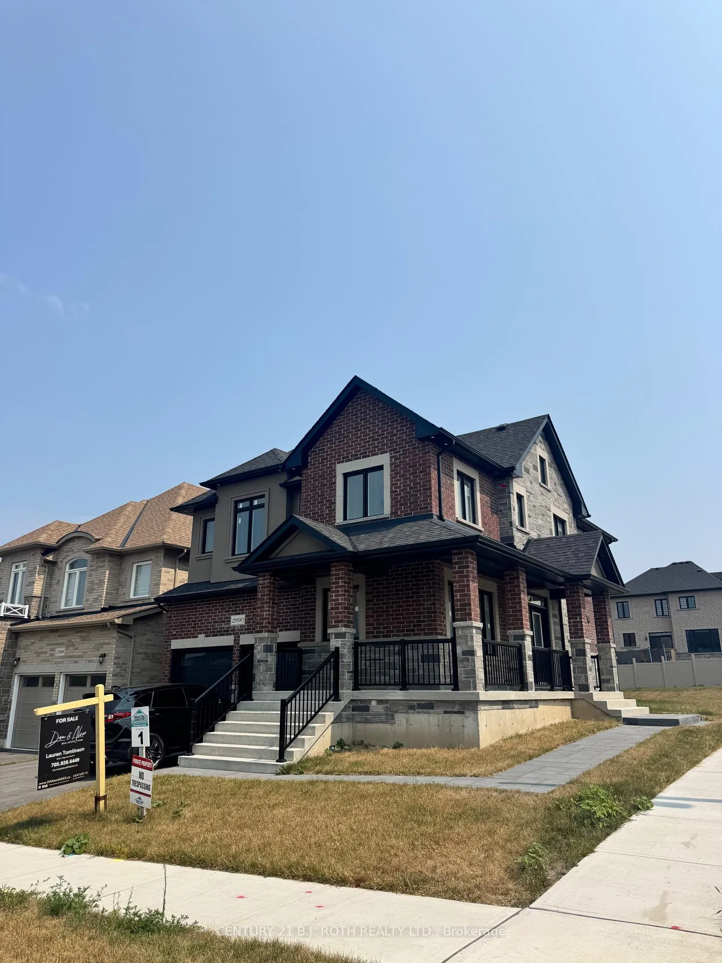 Front of Lot 1 Monarch Drive