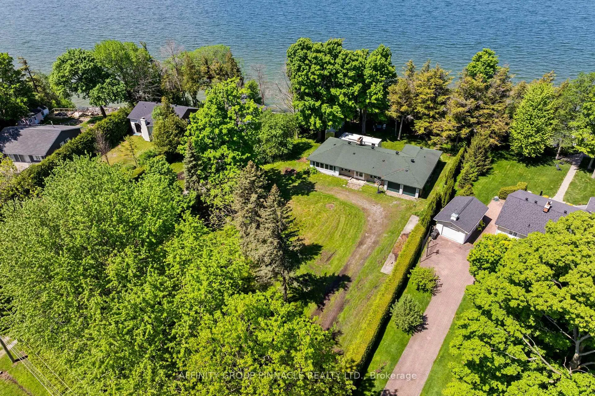 Front of 25100 Maple Beach Road