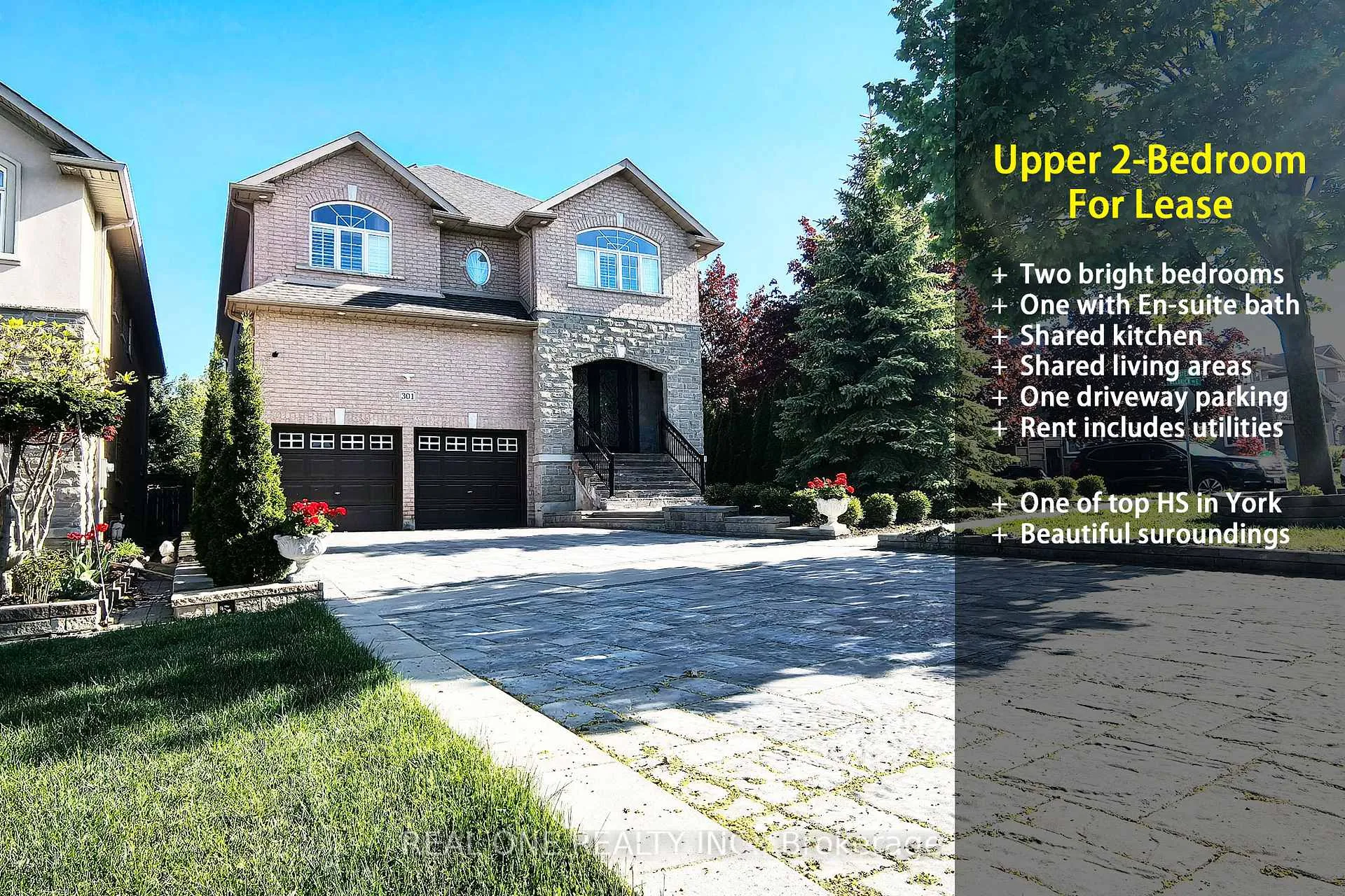 Front of Unit #Upper, 301 Weldrick Road