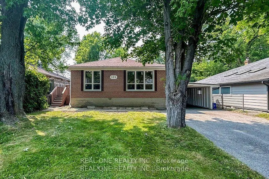 Front of 105 Aurora Heights Drive