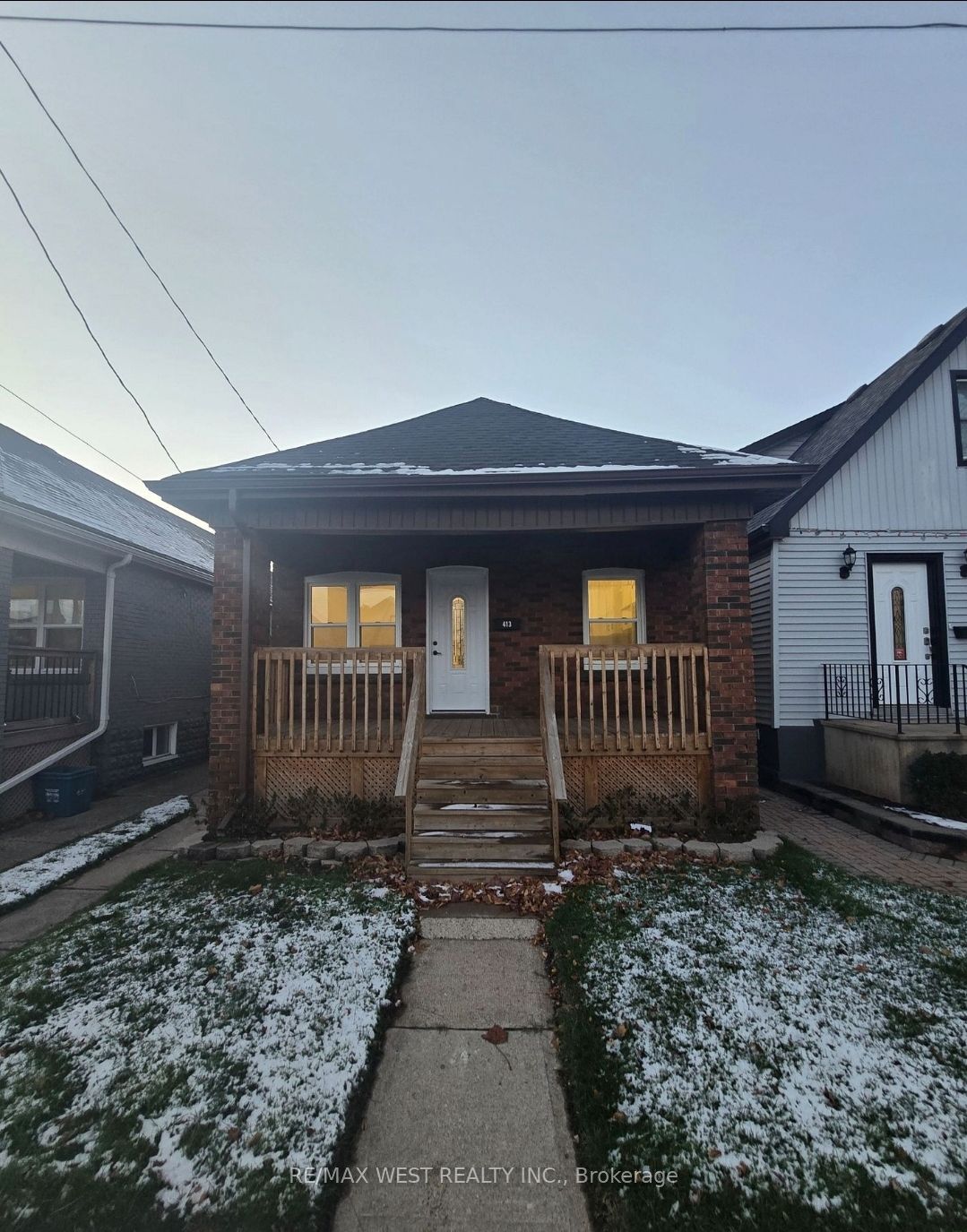 Front of 413 Paling Avenue