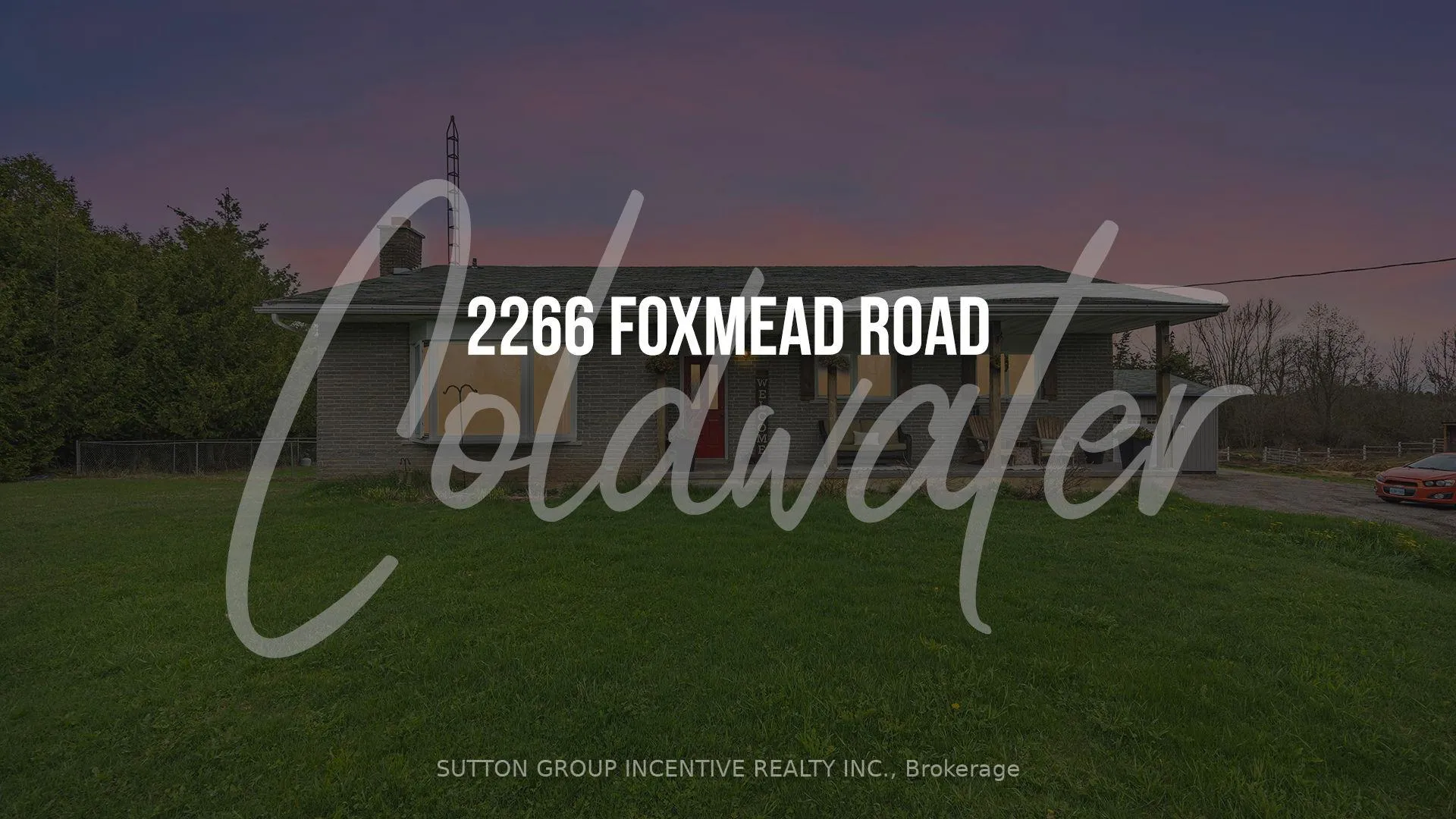 Front of 2266 Foxmead Road
