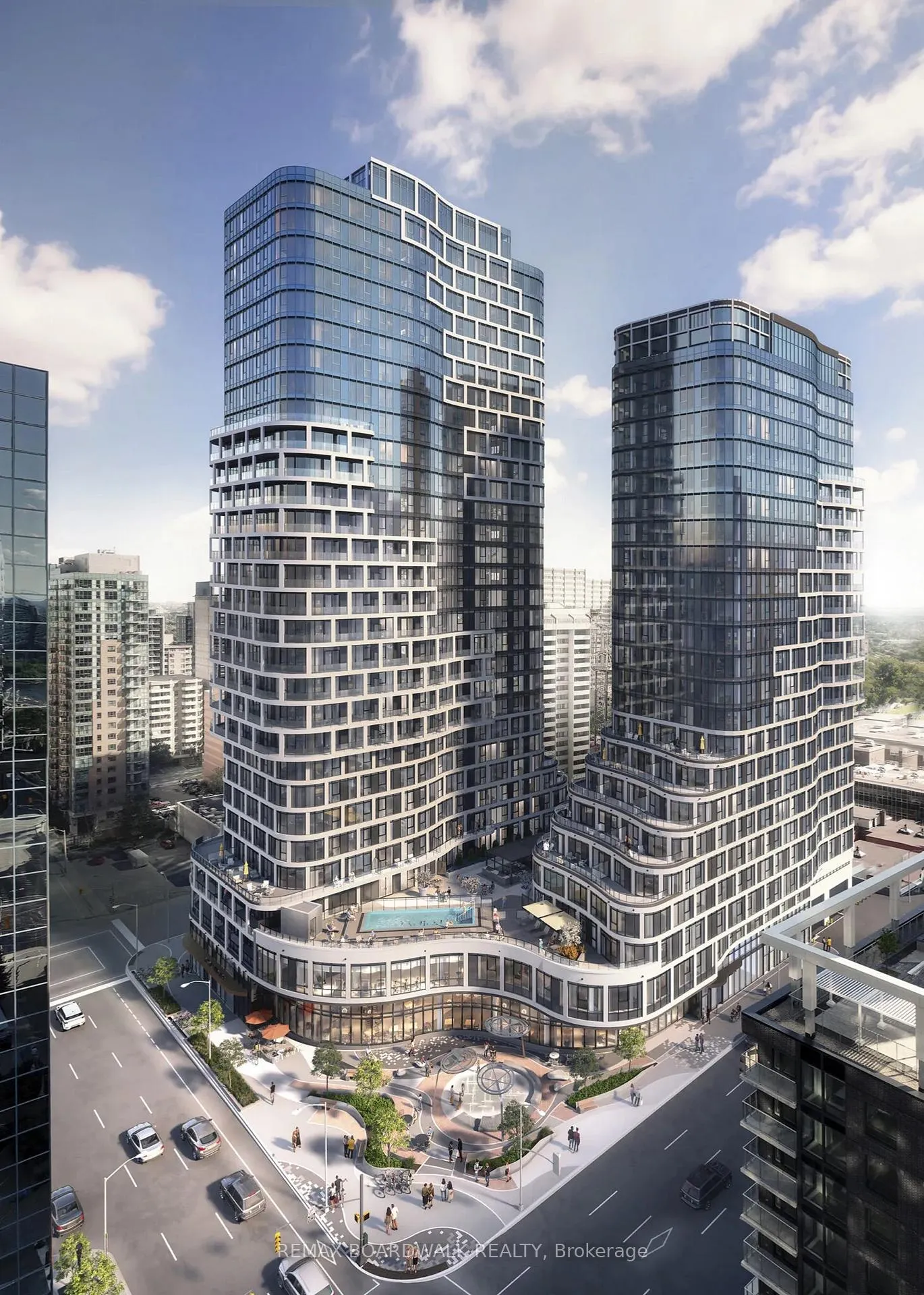 Front of Unit 1407, 400 Alber Street
