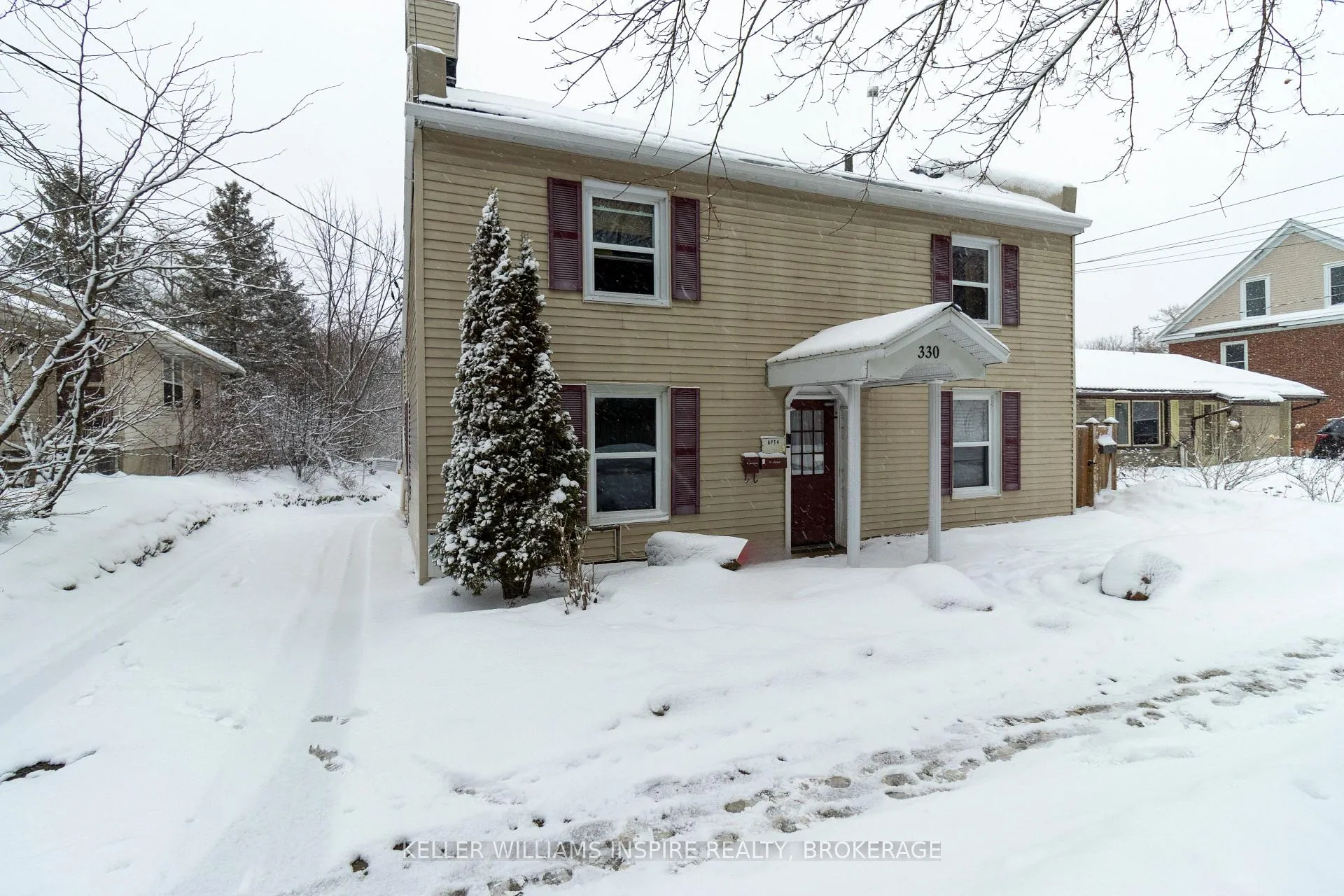 Front of 330 King Street W