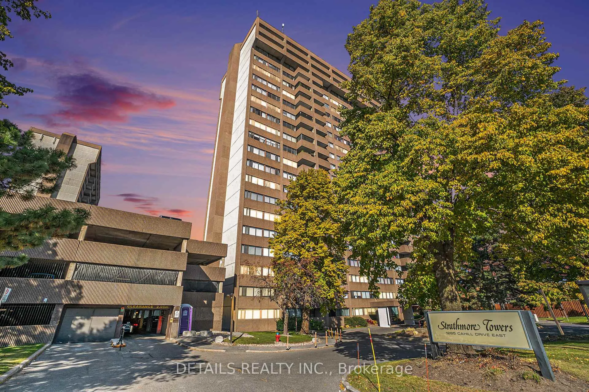 Front of Unit 906, 1285 Cahill Drive