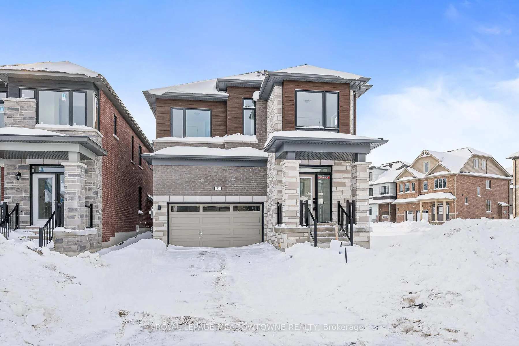 Front of 43 Henshaw Drive