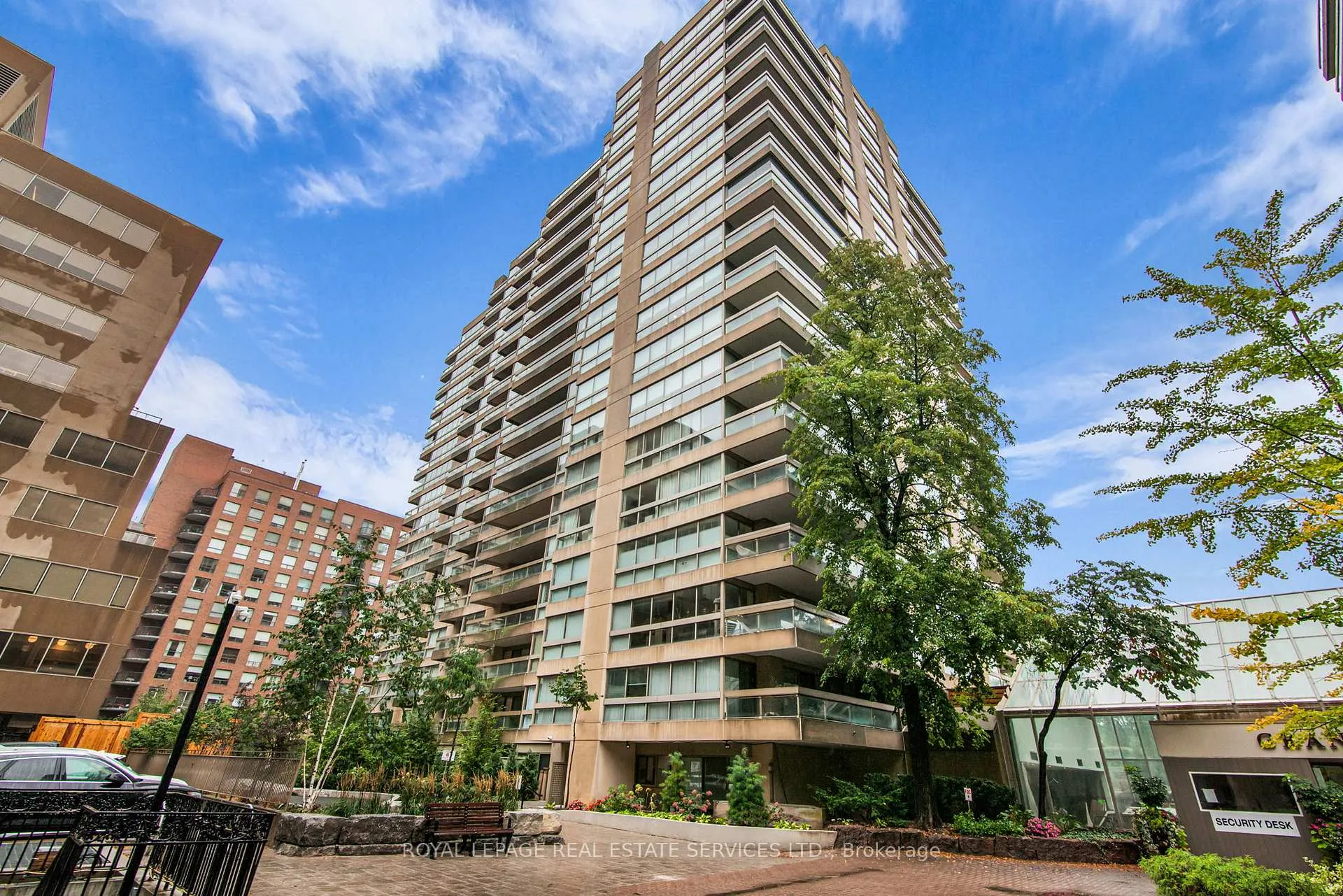 Front of Unit 205, 61 St Clair Avenue W