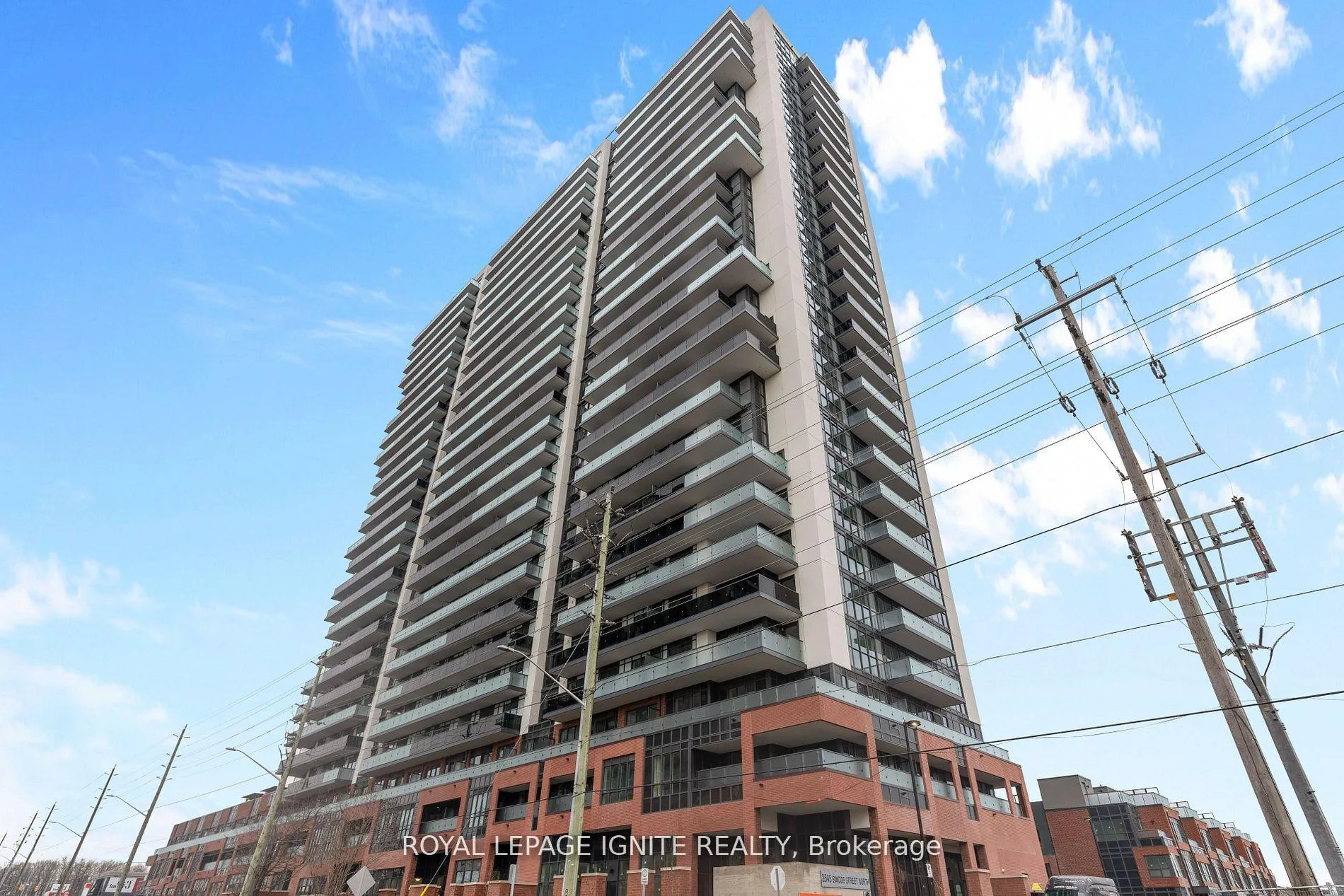Front of Unit 1025, 2545 Simcoe Street