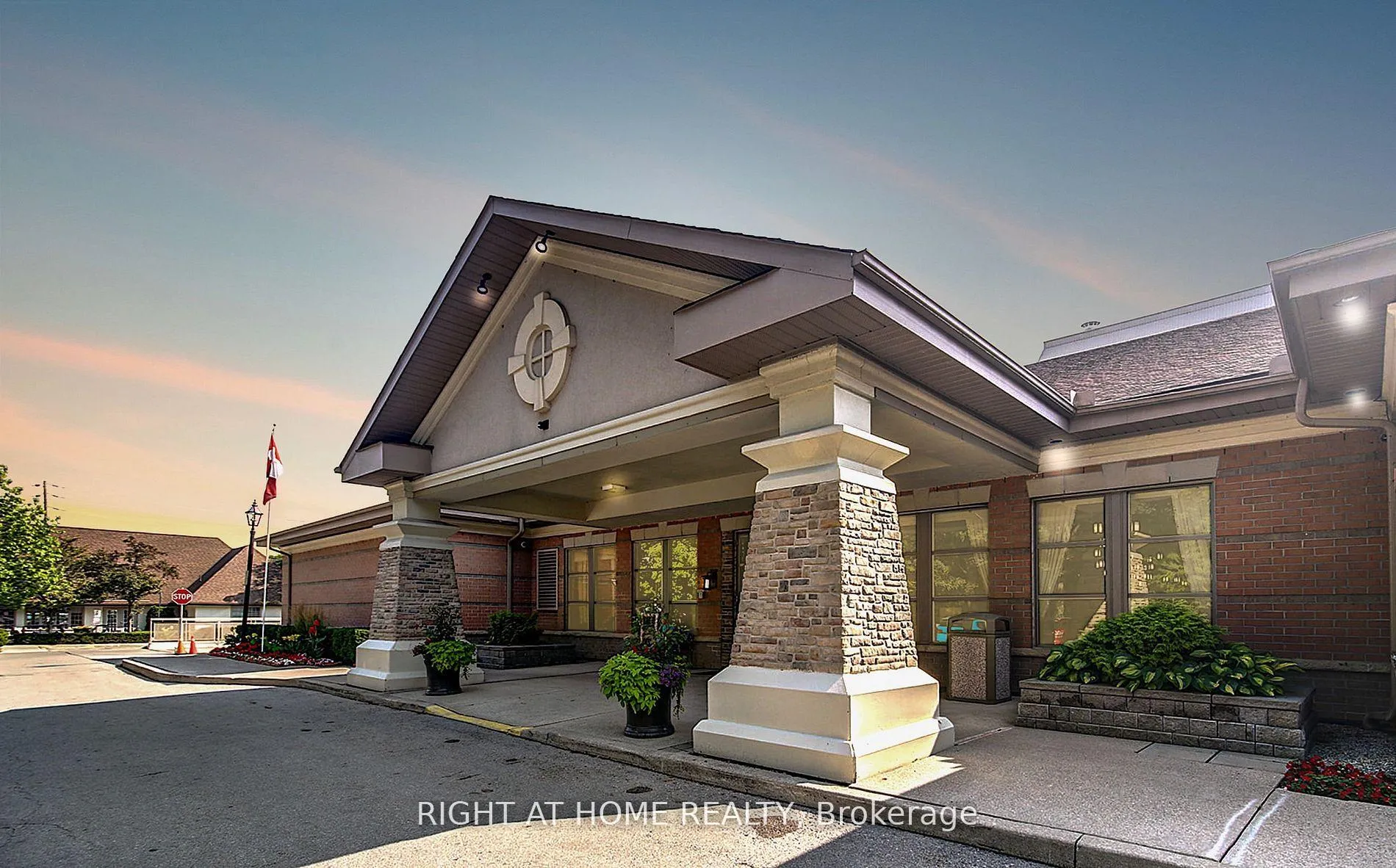 Front of Unit 1301, 100 Burloak Drive