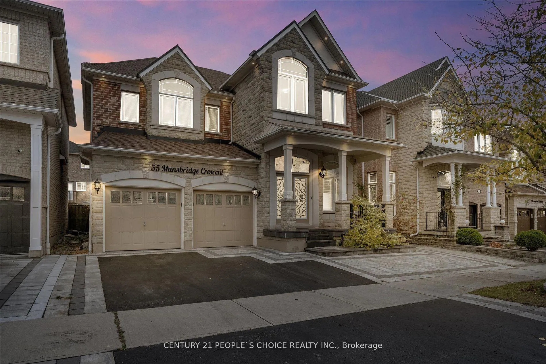 Front of 55 Mansbridge Crescent
