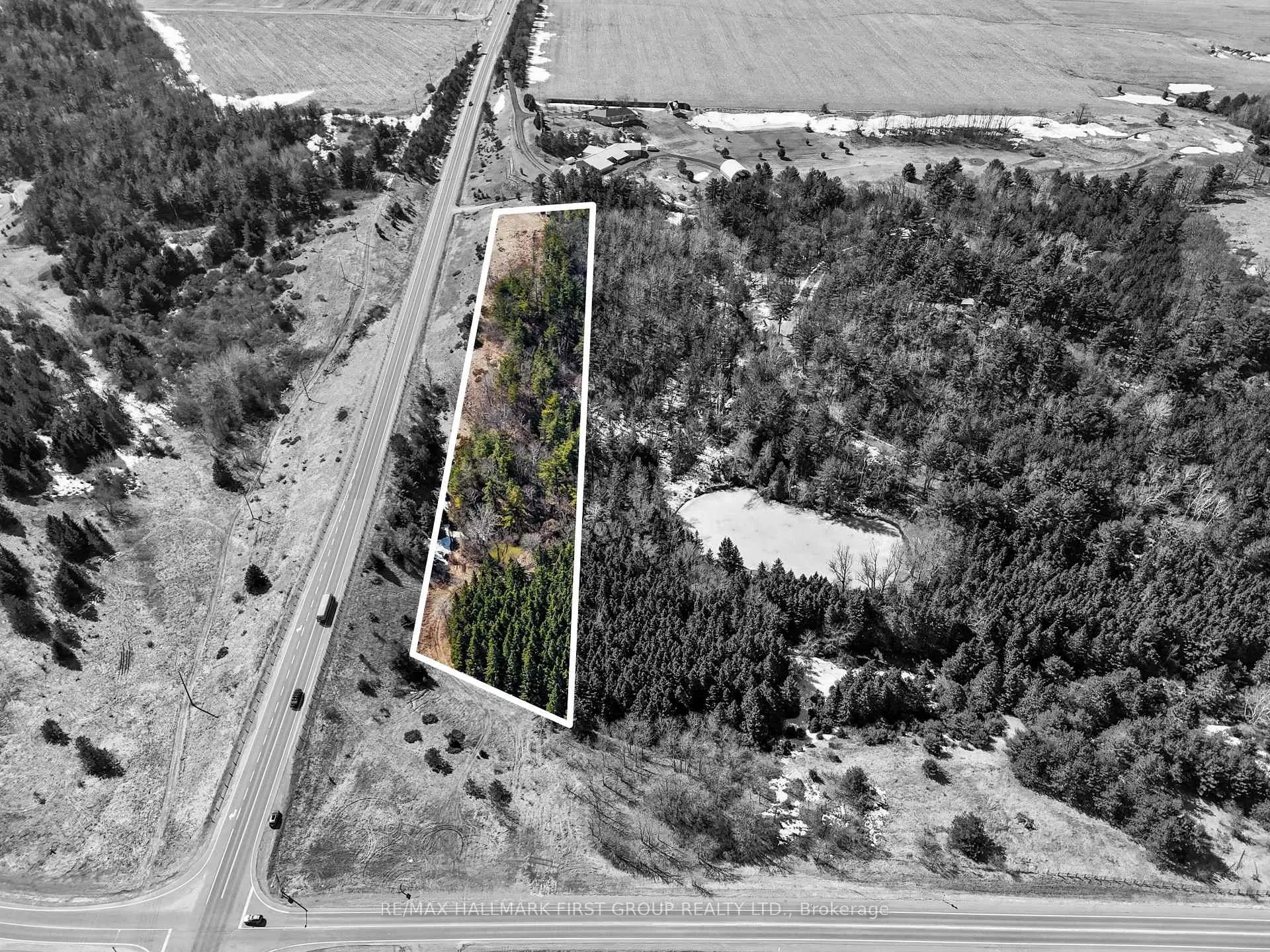 Front of Land at Oak Ridges Drive