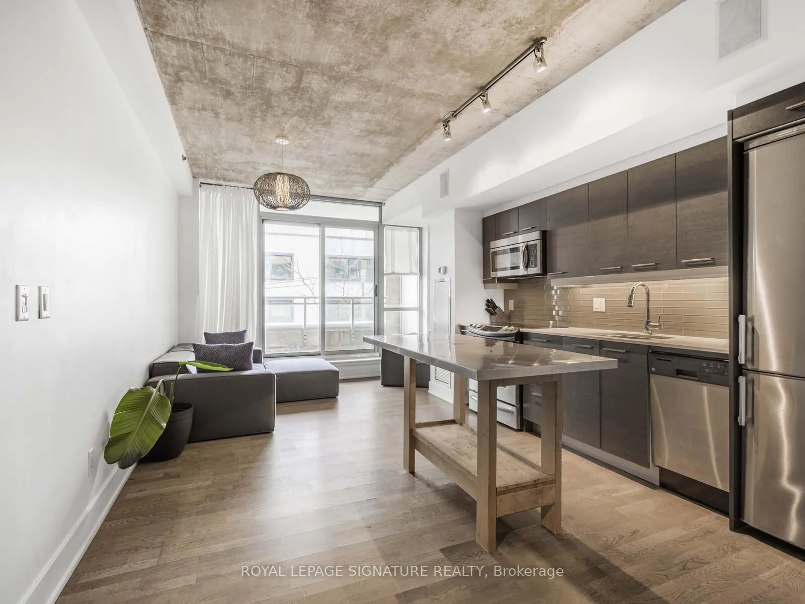 Front of Unit 217, 630 Queen Street E