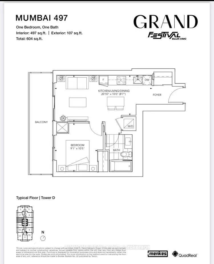 Photo 2 of Unit 1101, 28 Interchange Way, Vaughan, Vaughan Corporate Centre — HOMEH