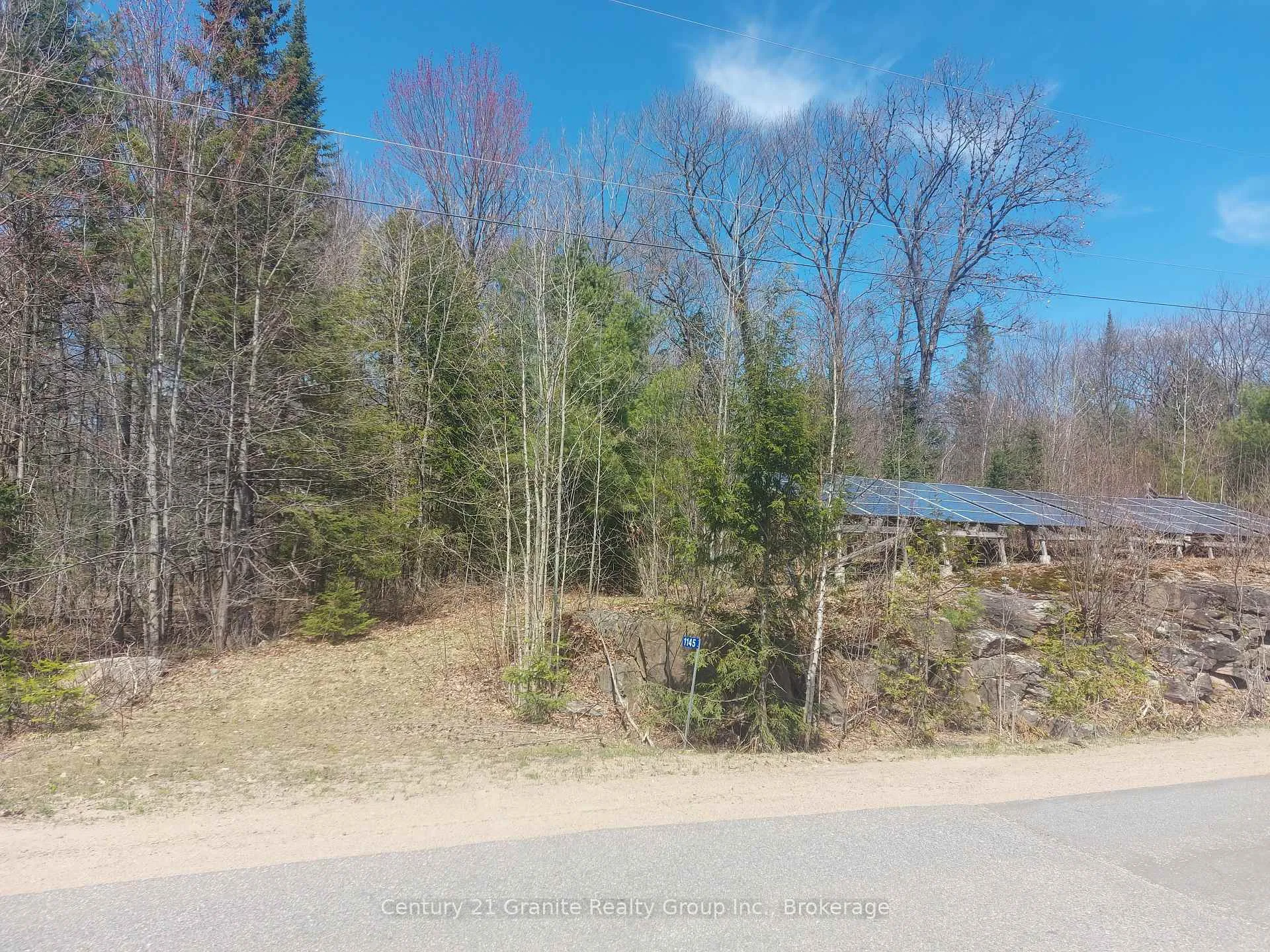 Front of 1145 Little Hawk Lake Road