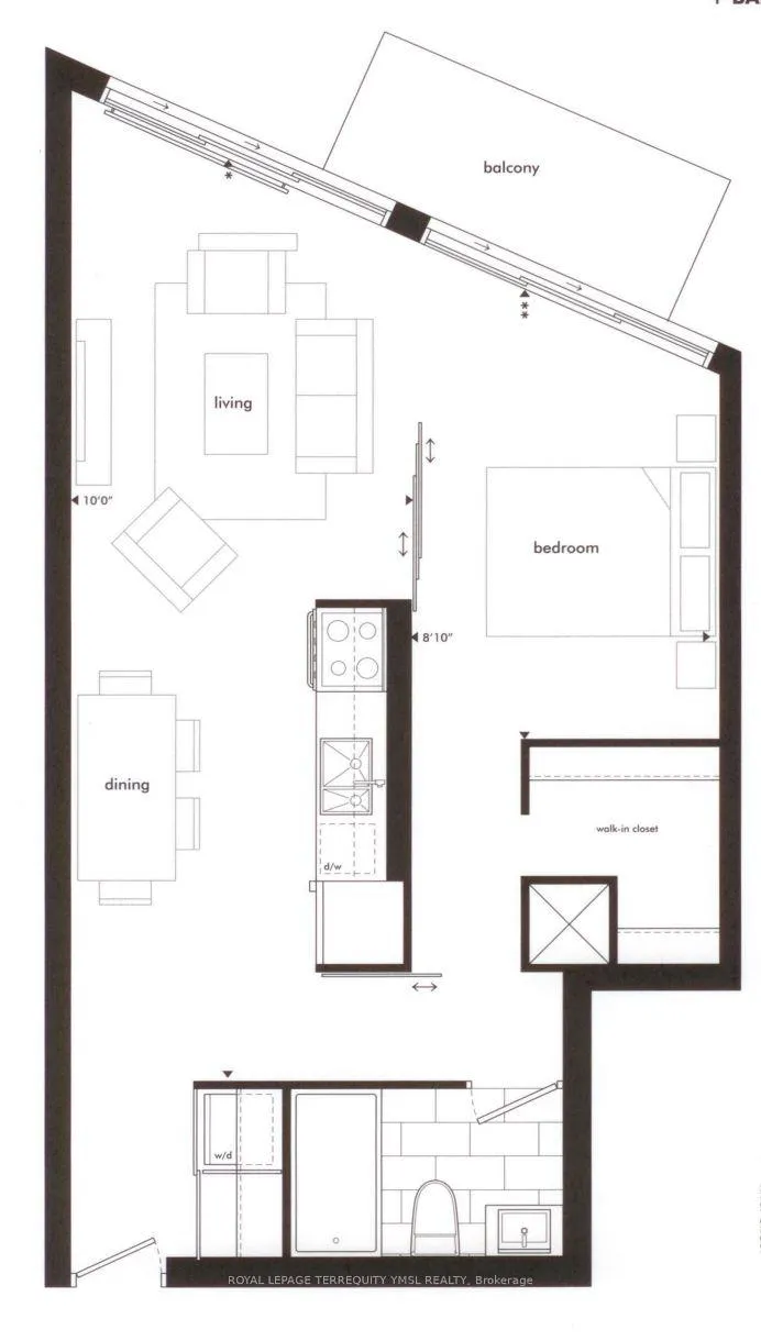 Photo 6 of Unit 302, 51 Trolley Crescent, Toronto, Waterfront Communities — HOMEH